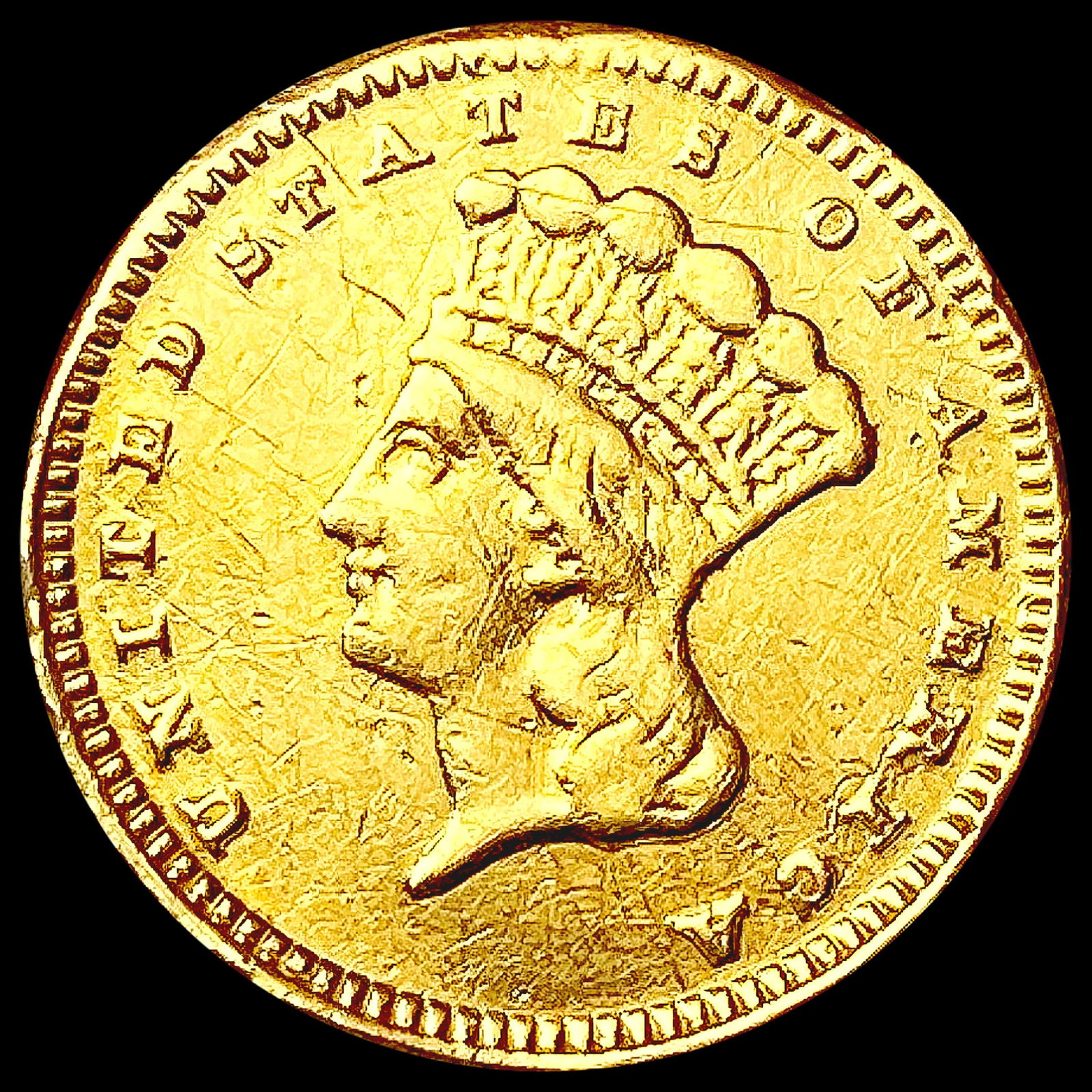 1878 Rare Gold Dollar CLOSELY UNCIRCULATED (1 of 2)