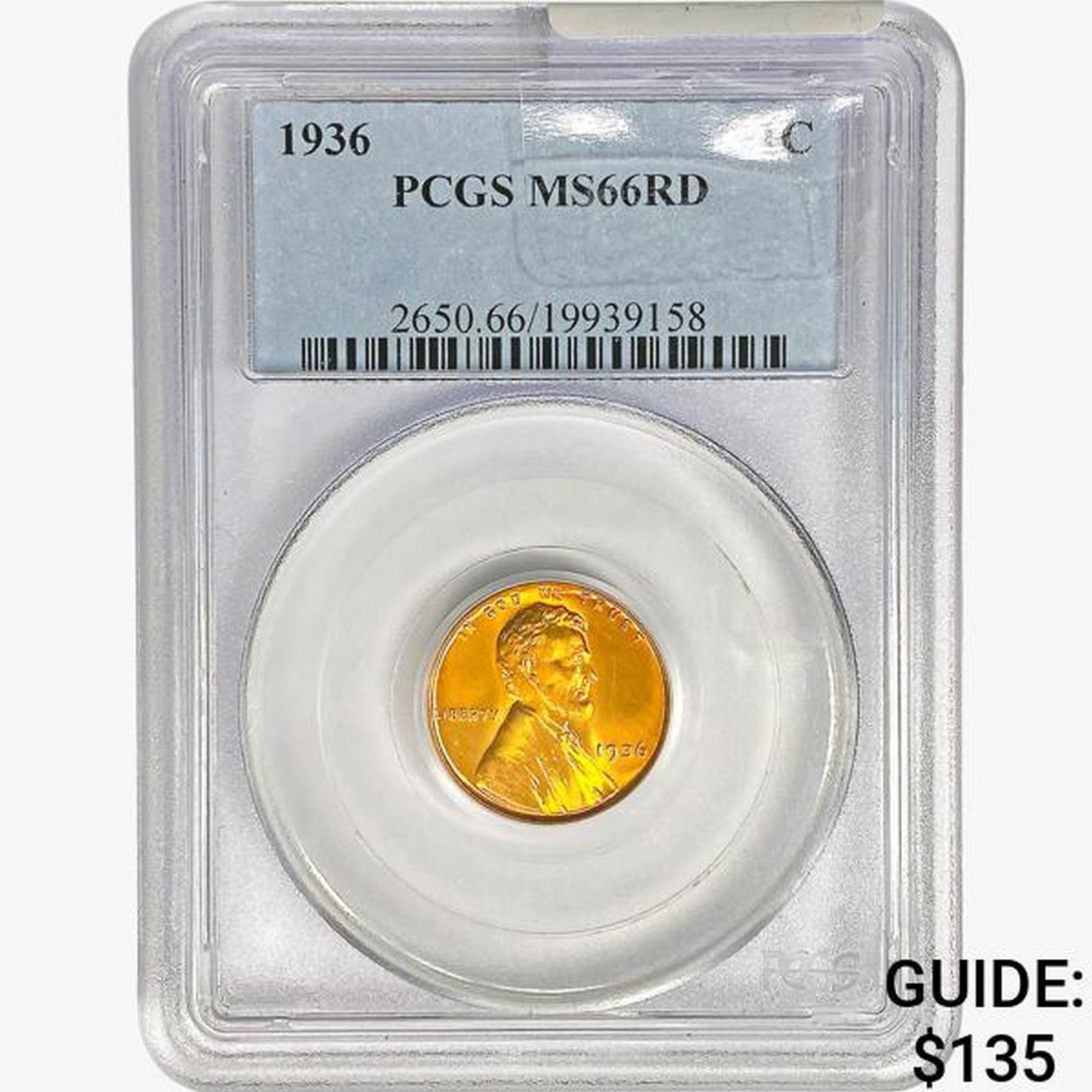 1936 Wheat Cent PCGS MS66 RD (1 of 2)