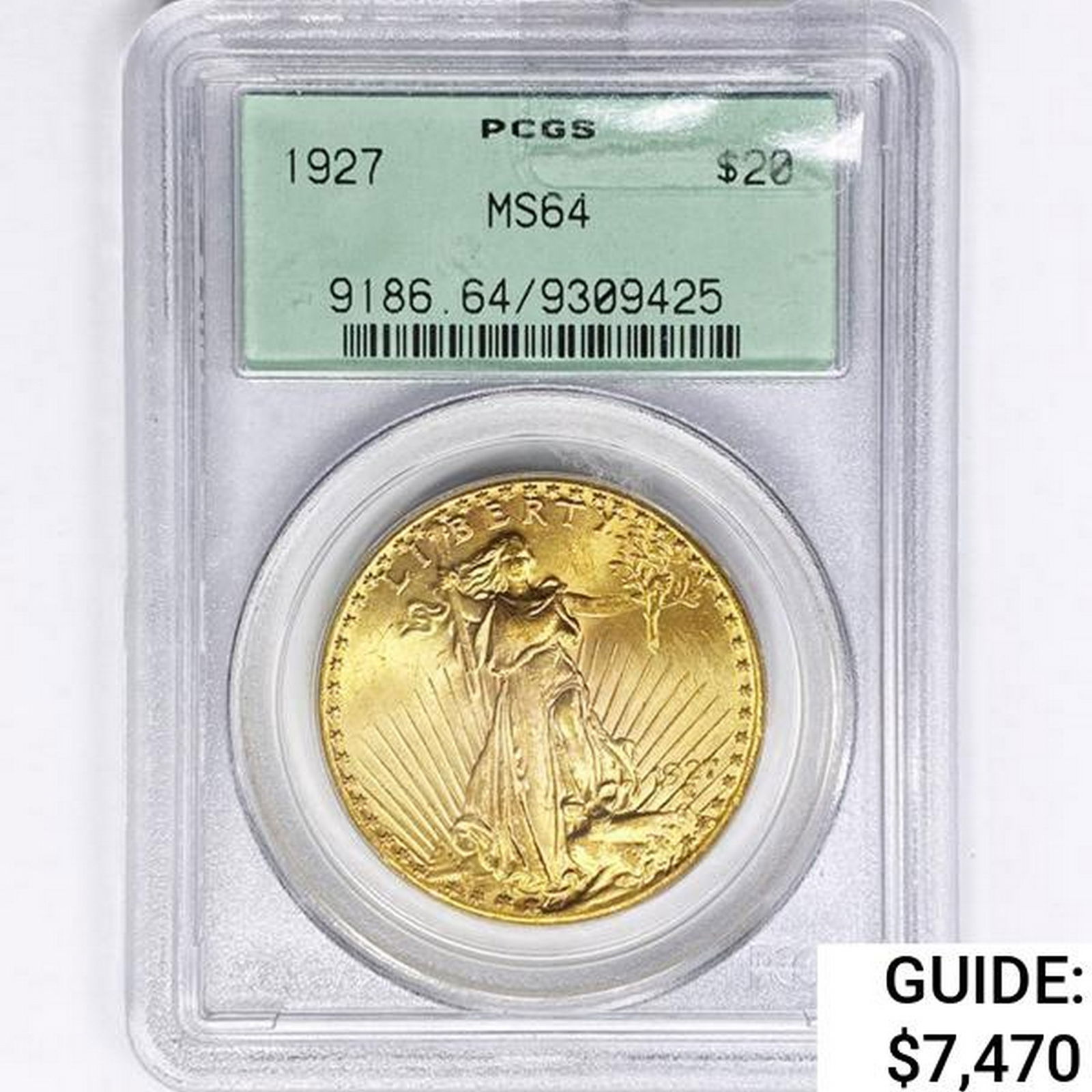 1927 $20 Gold Double Eagle PCGS MS64 (1 of 2)