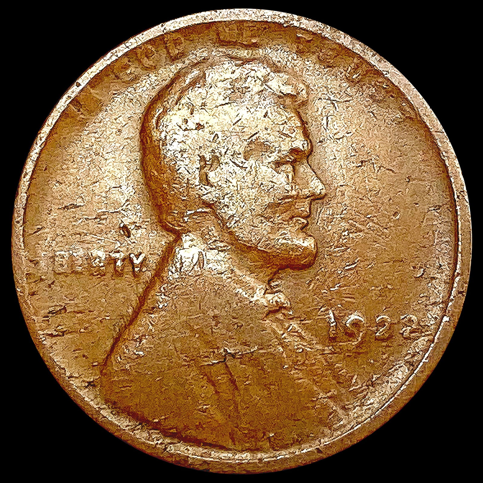1922 No D Wheat Cent LIGHTLY CIRCULATED (1 of 2)