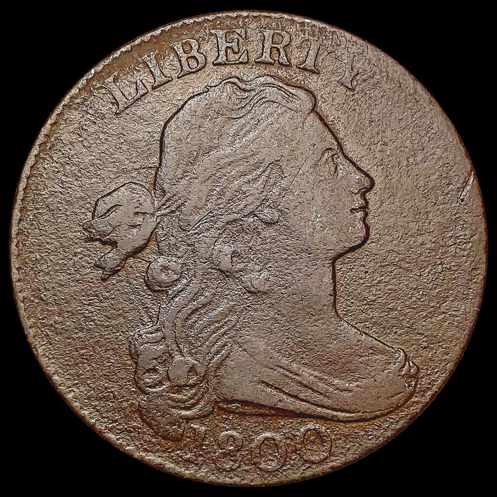 1800 Draped Bust Large Cent LIGHTLY CIRCULATED (1 of 2)