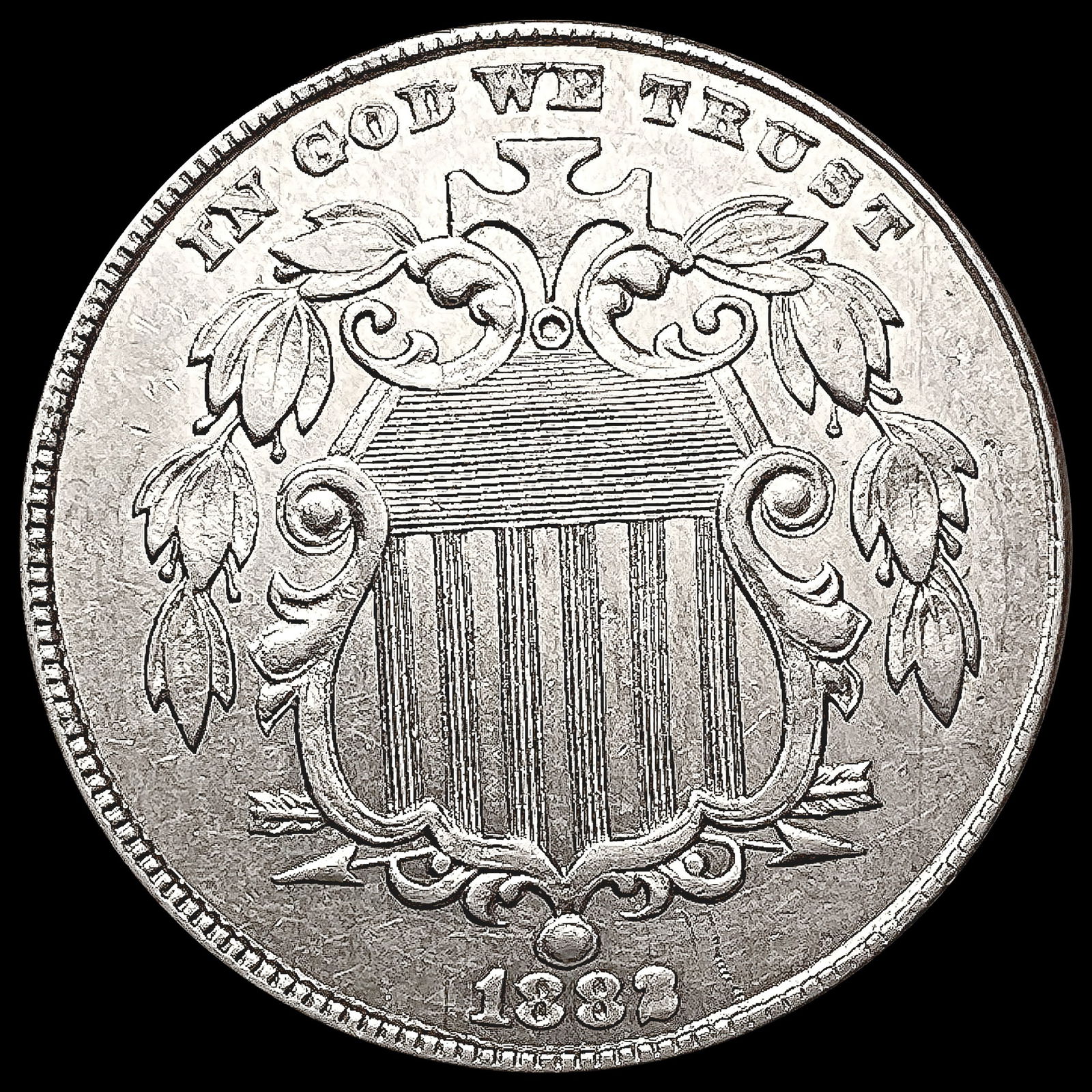 1882 Shield Nickel UNCIRCULATED (1 of 2)
