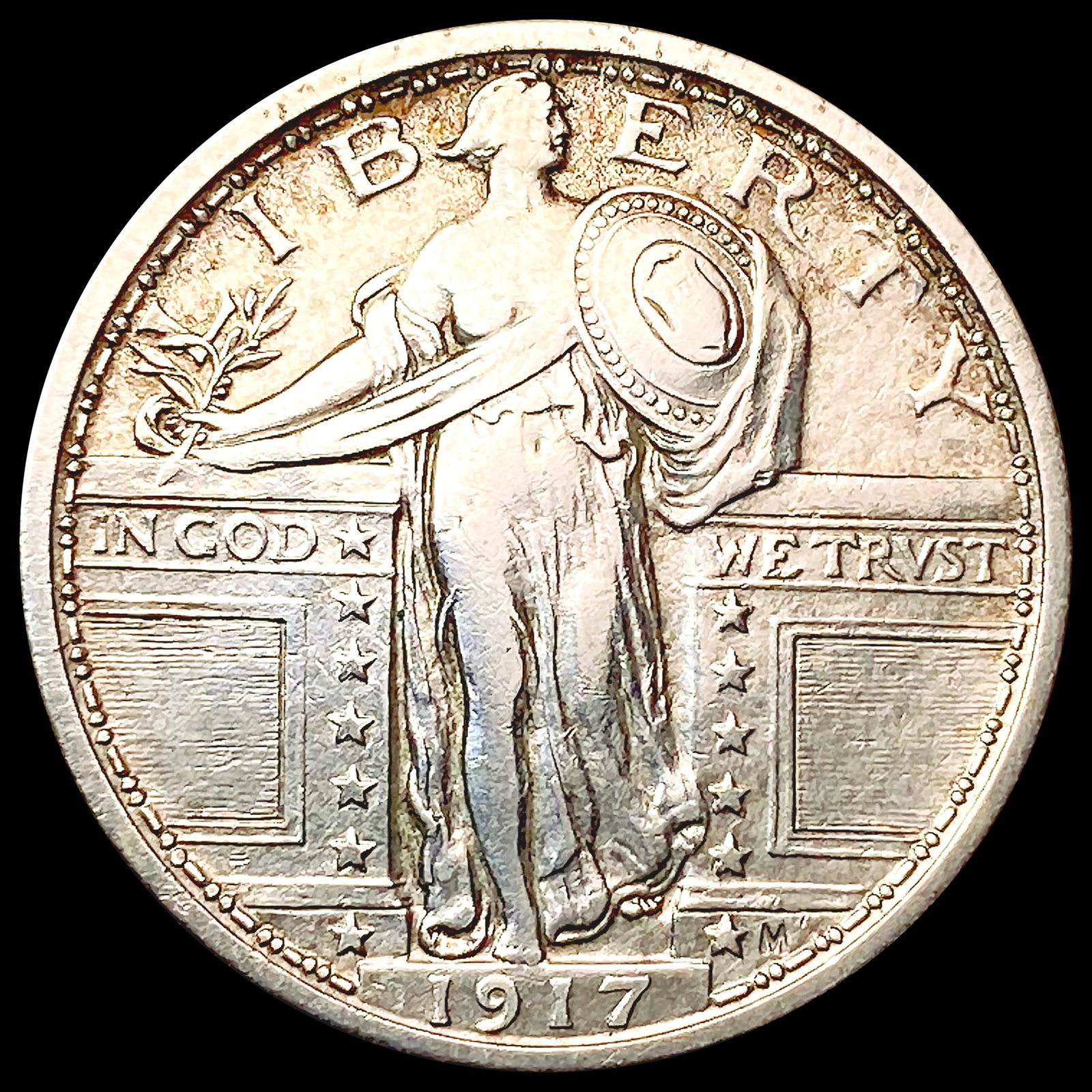 1917 Standing Liberty Quarter CLOSELY UNCIRCULATED (1 of 2)