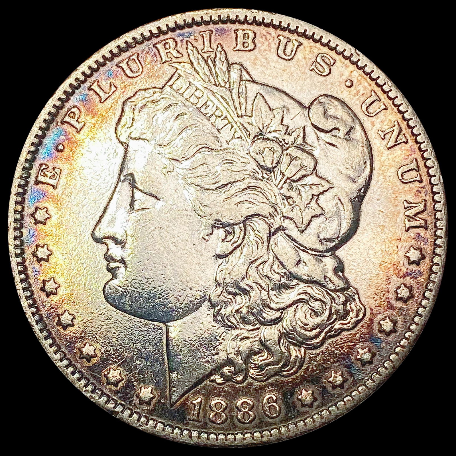 1886-O Morgan Silver Dollar NEARLY UNCIRCULATED (1 of 2)