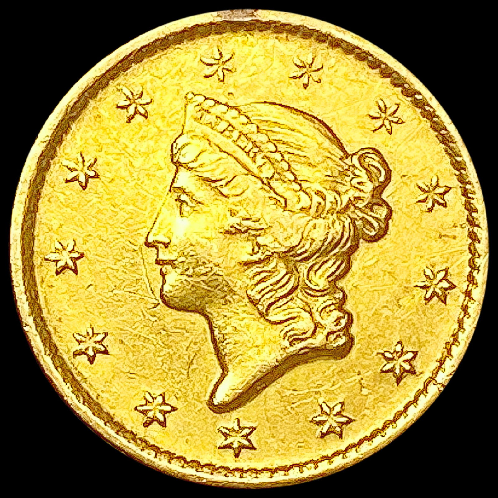 1849-O Rare Gold Dollar CLOSELY UNCIRCULATED (1 of 2)