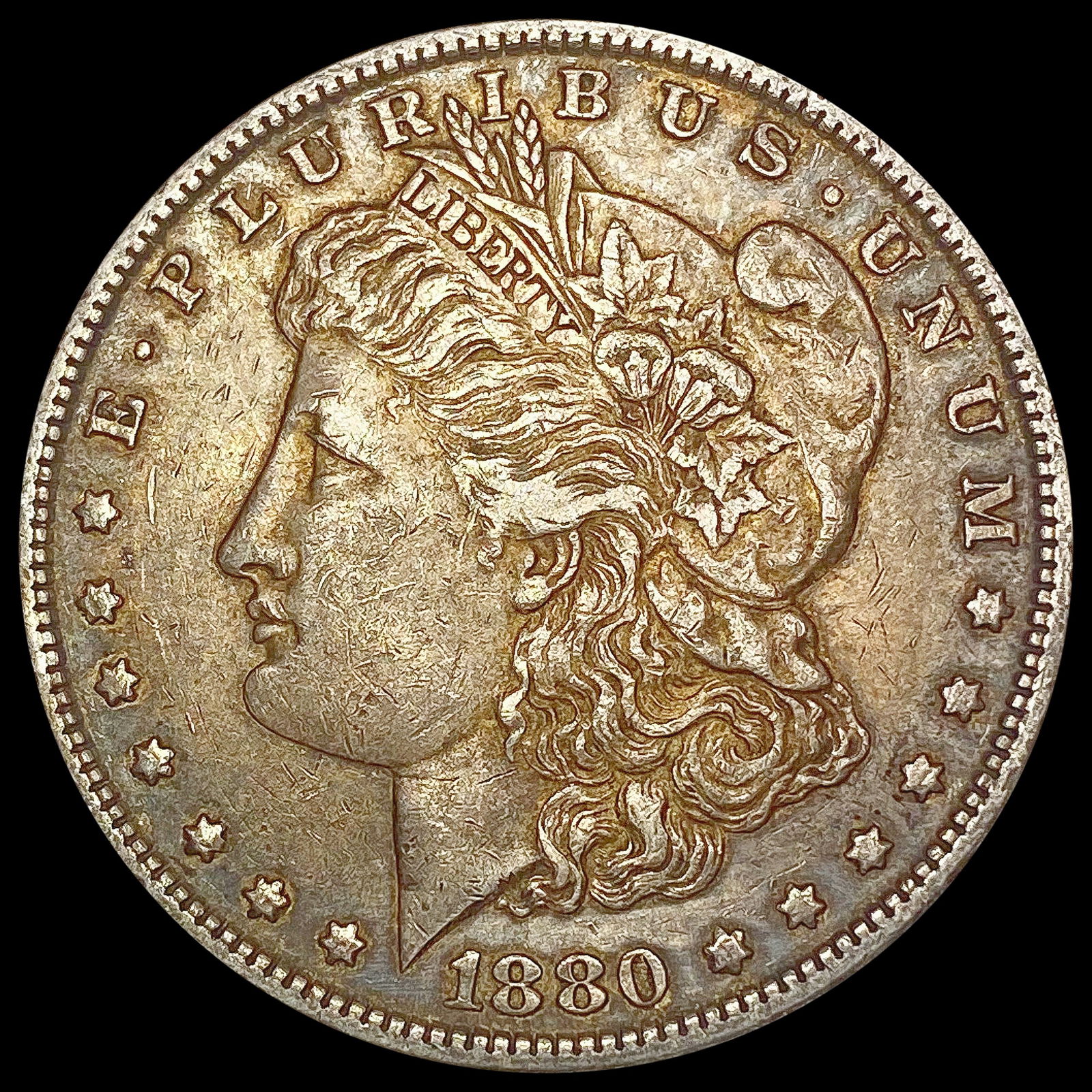 1880-O Morgan Silver Dollar NEARLY UNCIRCULATED (1 of 2)