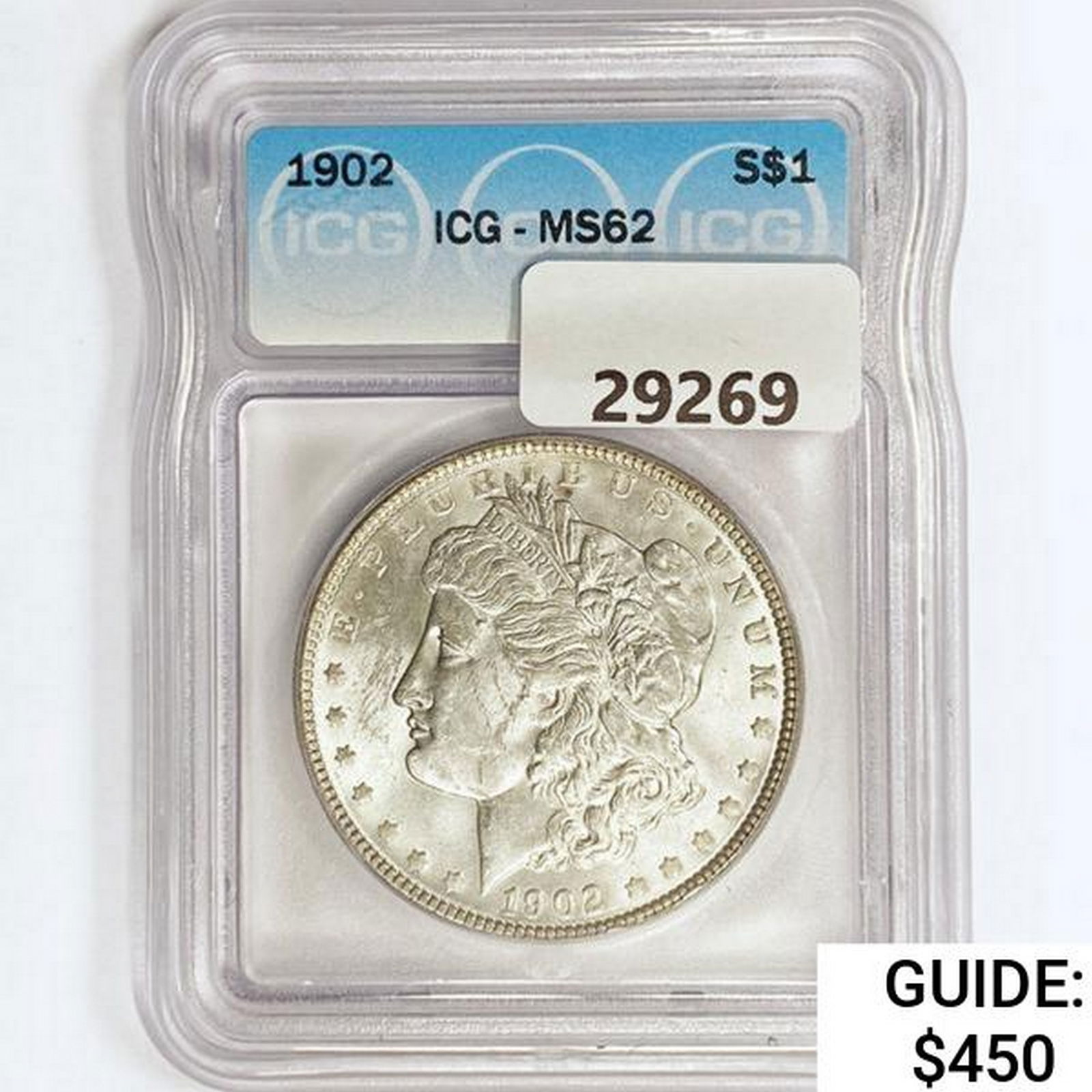 1902 Morgan Silver Dollar ICG MS62 (1 of 2)