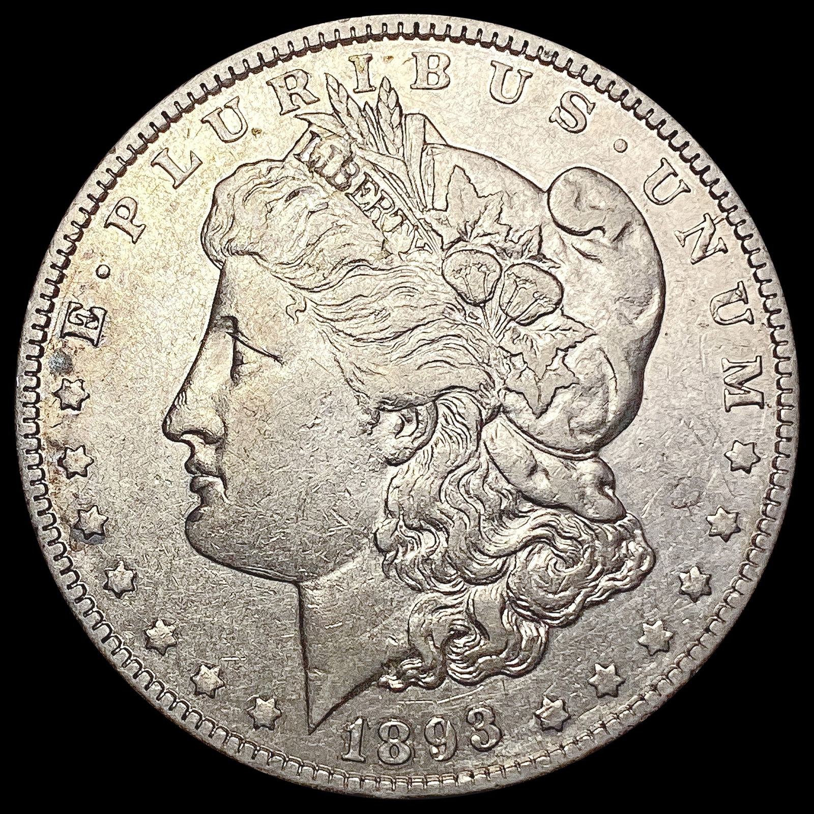 1893-O Morgan Silver Dollar CLOSELY UNCIRCULATED (1 of 2)