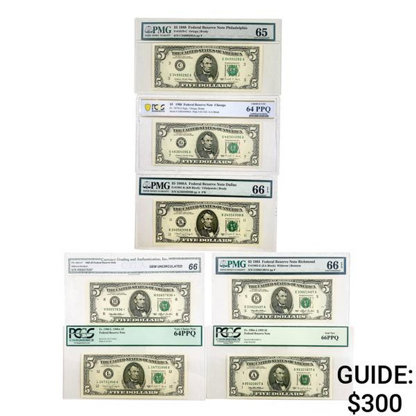[7] 1988-1995 $5 FRN: [7] 1988-1995 $5 FRN