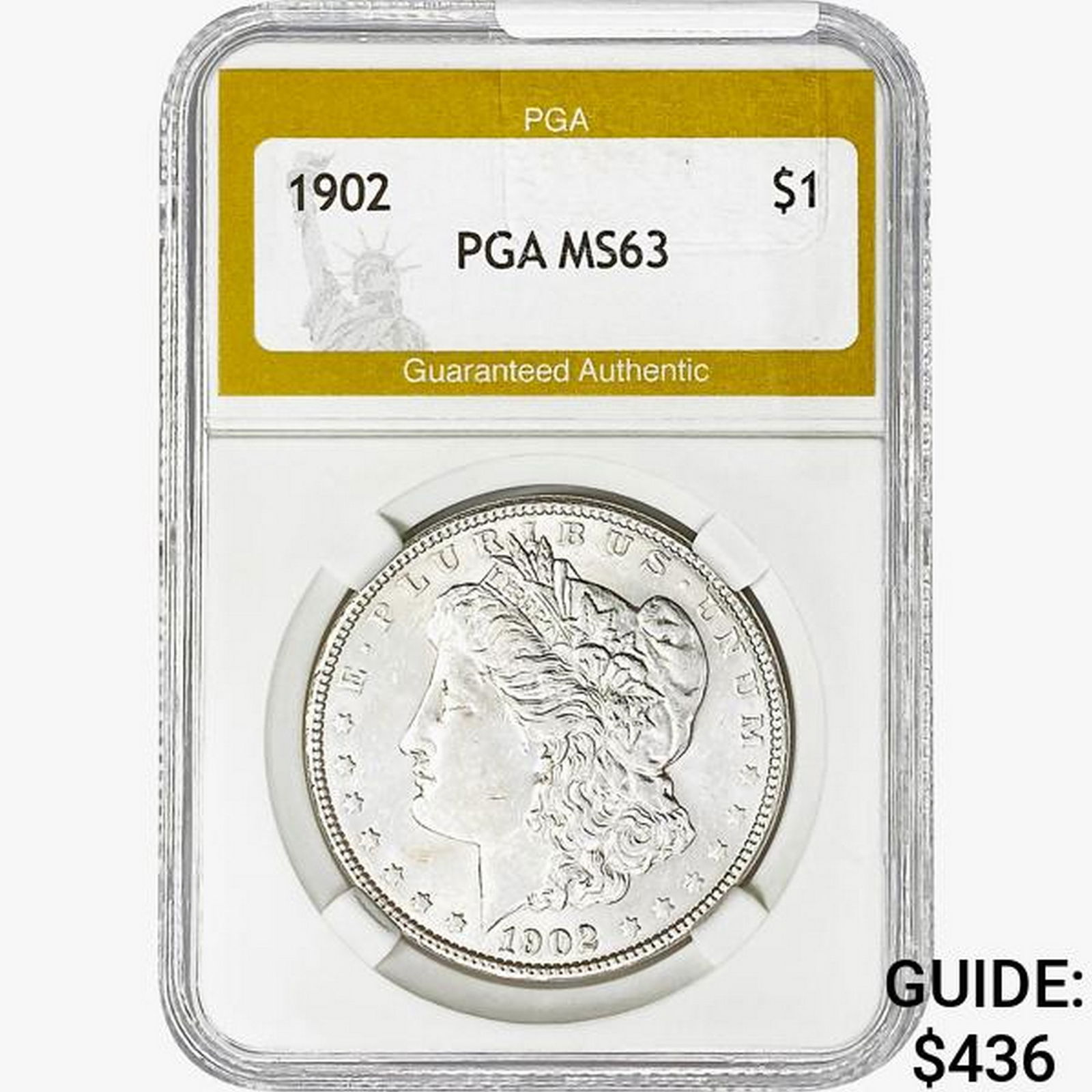 1902 Morgan Silver Dollar PGA MS63 (1 of 2)