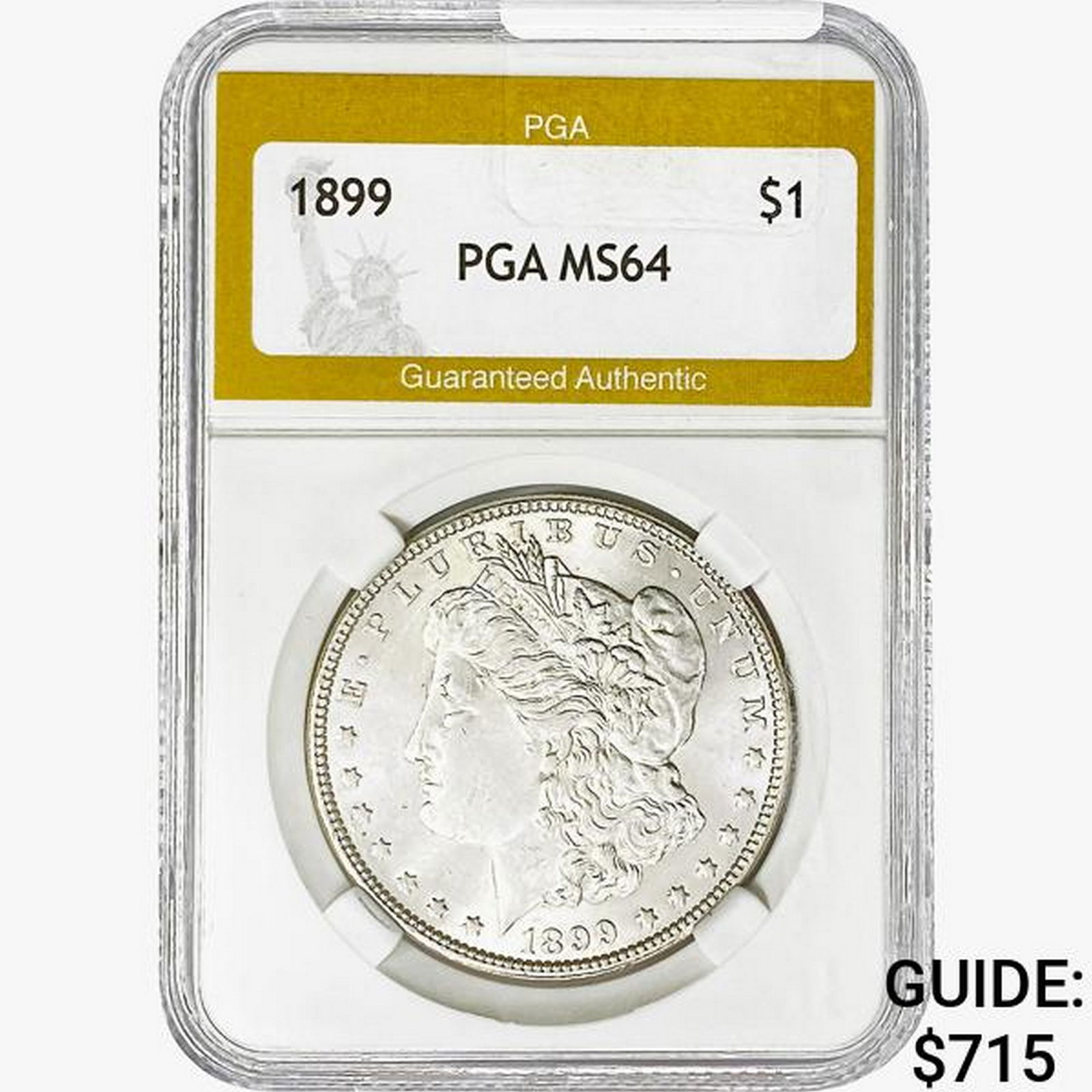 1899 Morgan Silver Dollar PGA MS64 (1 of 2)