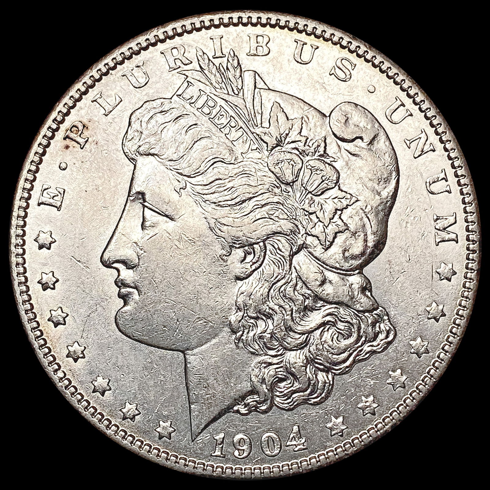 1904 Morgan Silver Dollar CLOSELY UNCIRCULATED (1 of 2)