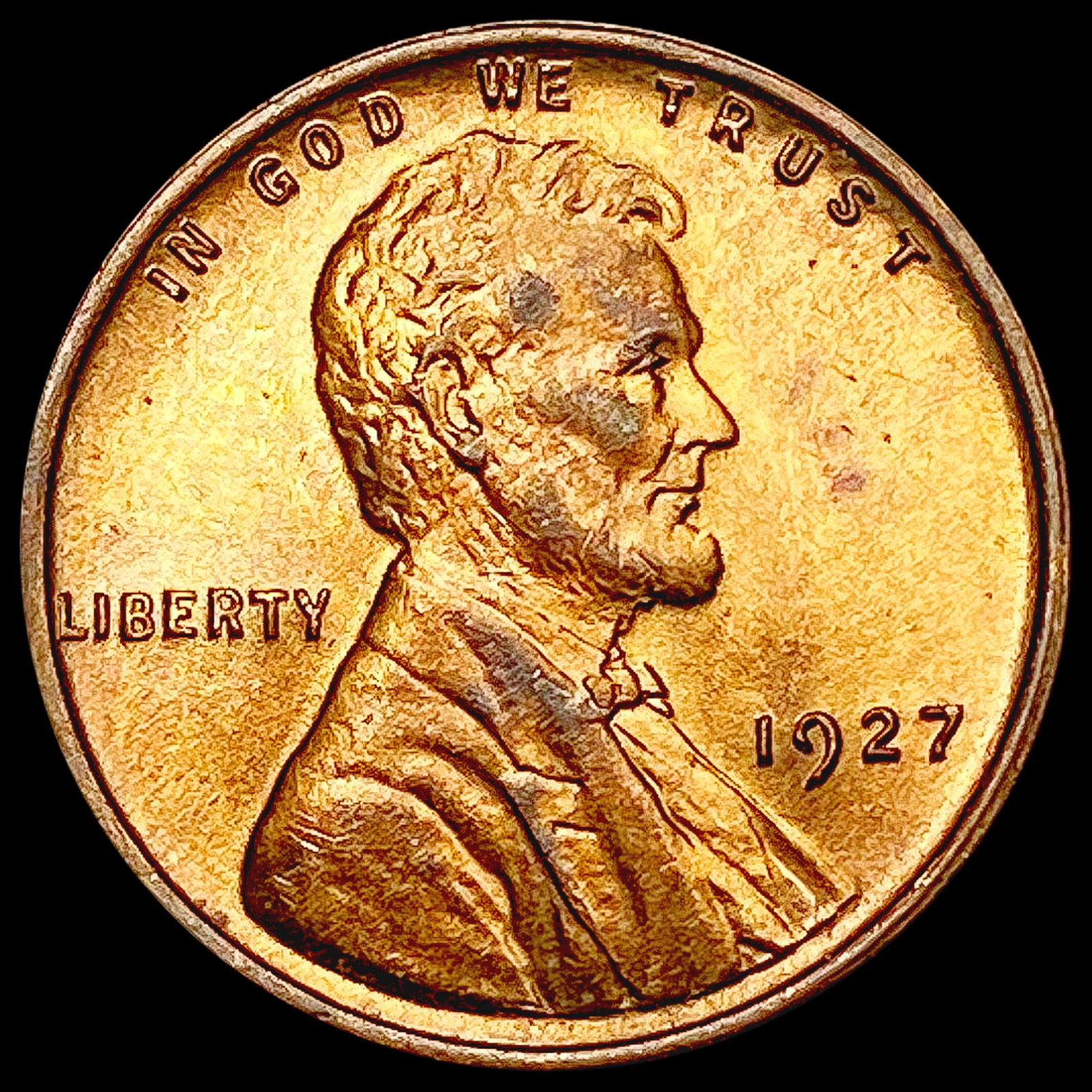 1927 Red Wheat Cent GEM BU (1 of 2)