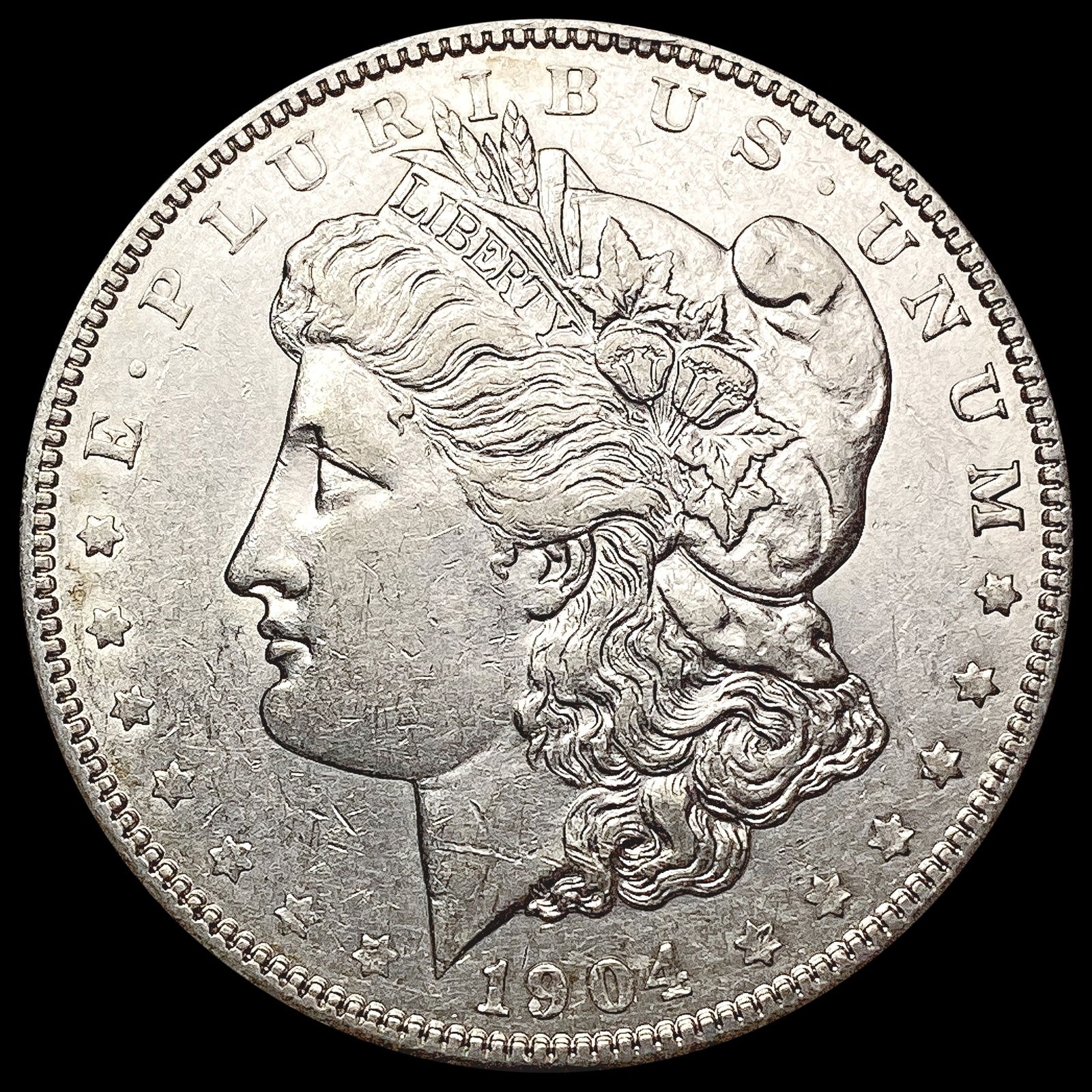1904 Morgan Silver Dollar CLOSELY UNCIRCULATED (1 of 2)