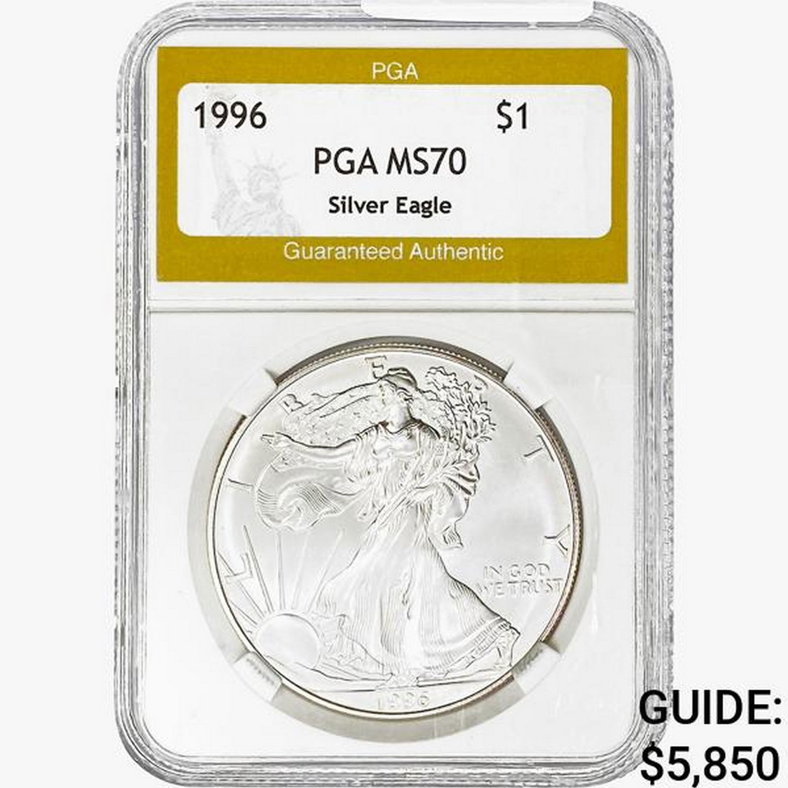 1996 Silver Eagle PGA MS70 (1 of 2)
