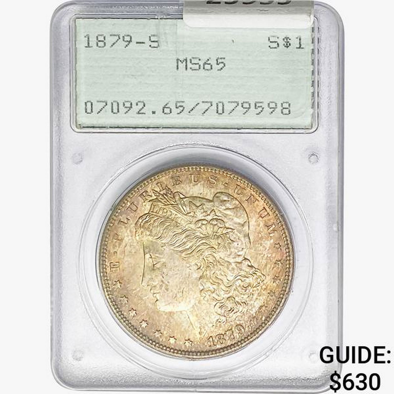 1879-S Morgan Silver Dollar PCGS MS65 (1 of 2)