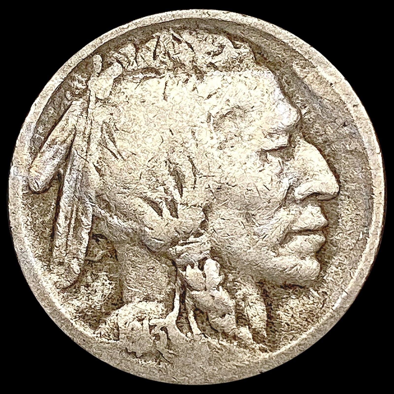 1913-S T2 Buffalo Nickel LIGHTLY CIRCULATED (1 of 2)