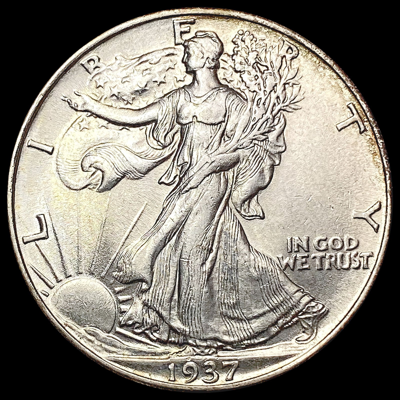 1937 Walking Liberty Half Dollar UNCIRCULATED (1 of 2)