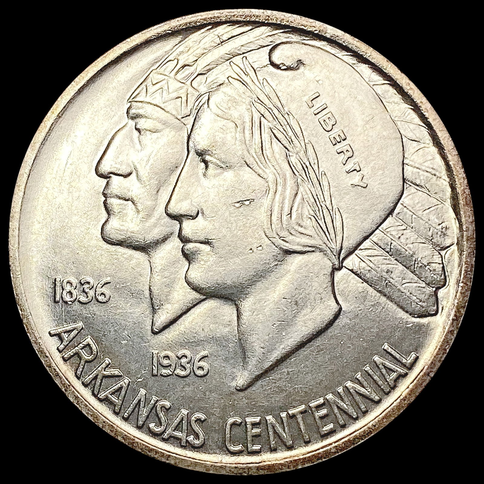 1935 Arkansas Half Dollar GEM BU (1 of 2)