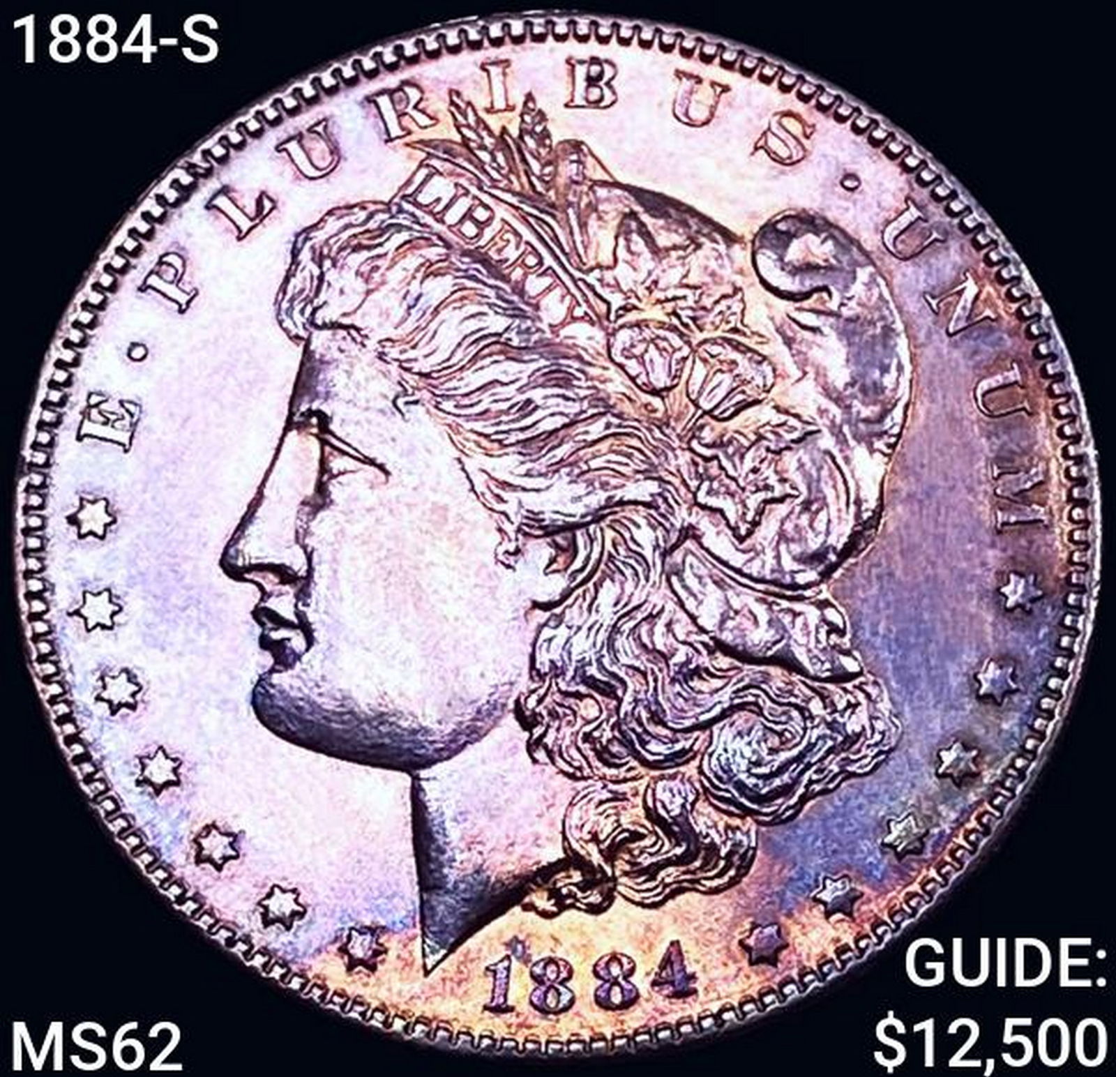 1884-S Morgan Silver Dollar UNCIRCULATED (1 of 2)