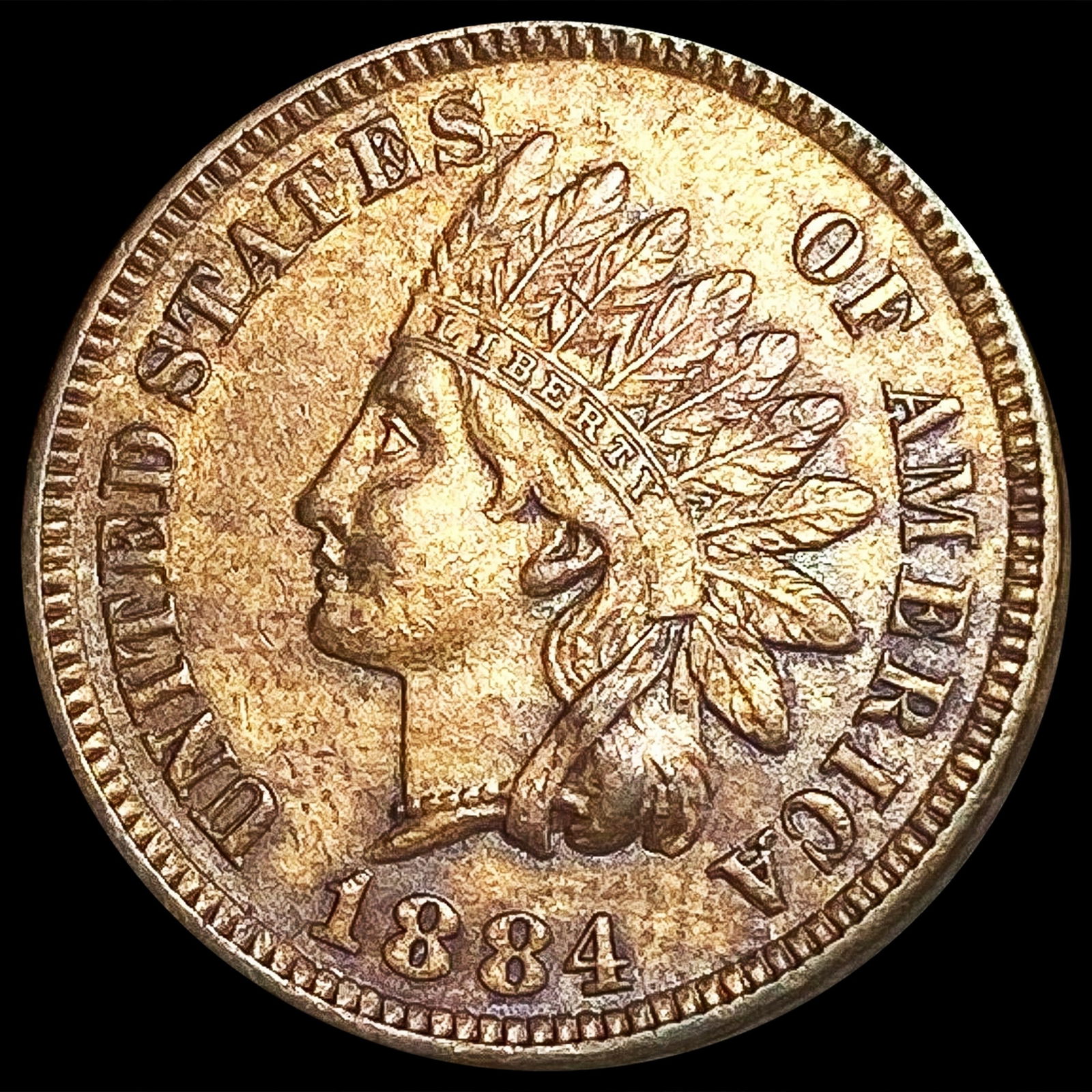 1884 Indian Head Cent UNCIRCULATED (1 of 2)