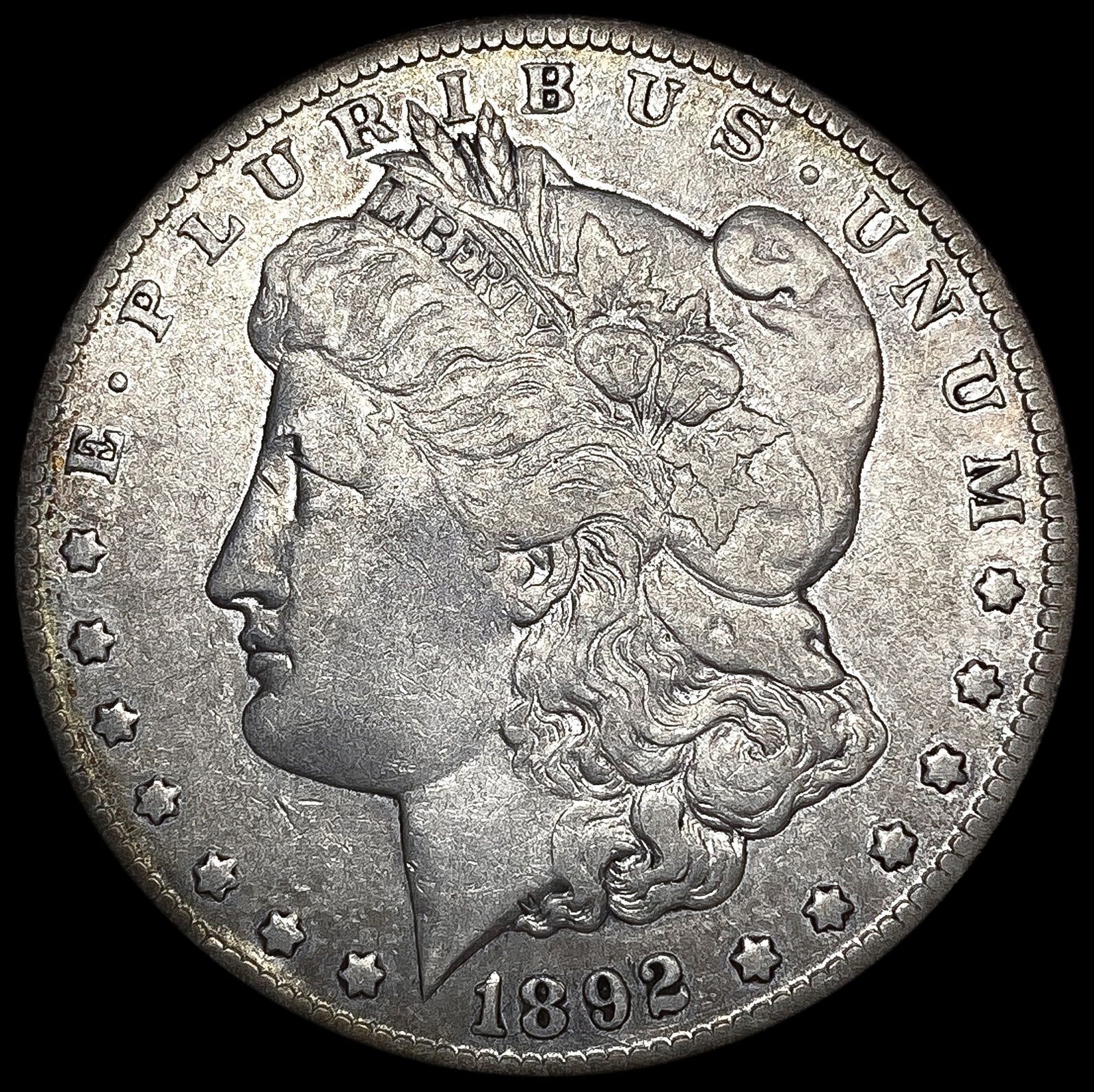 1892-CC Morgan Silver Dollar NICELY CIRCULATED (1 of 2)