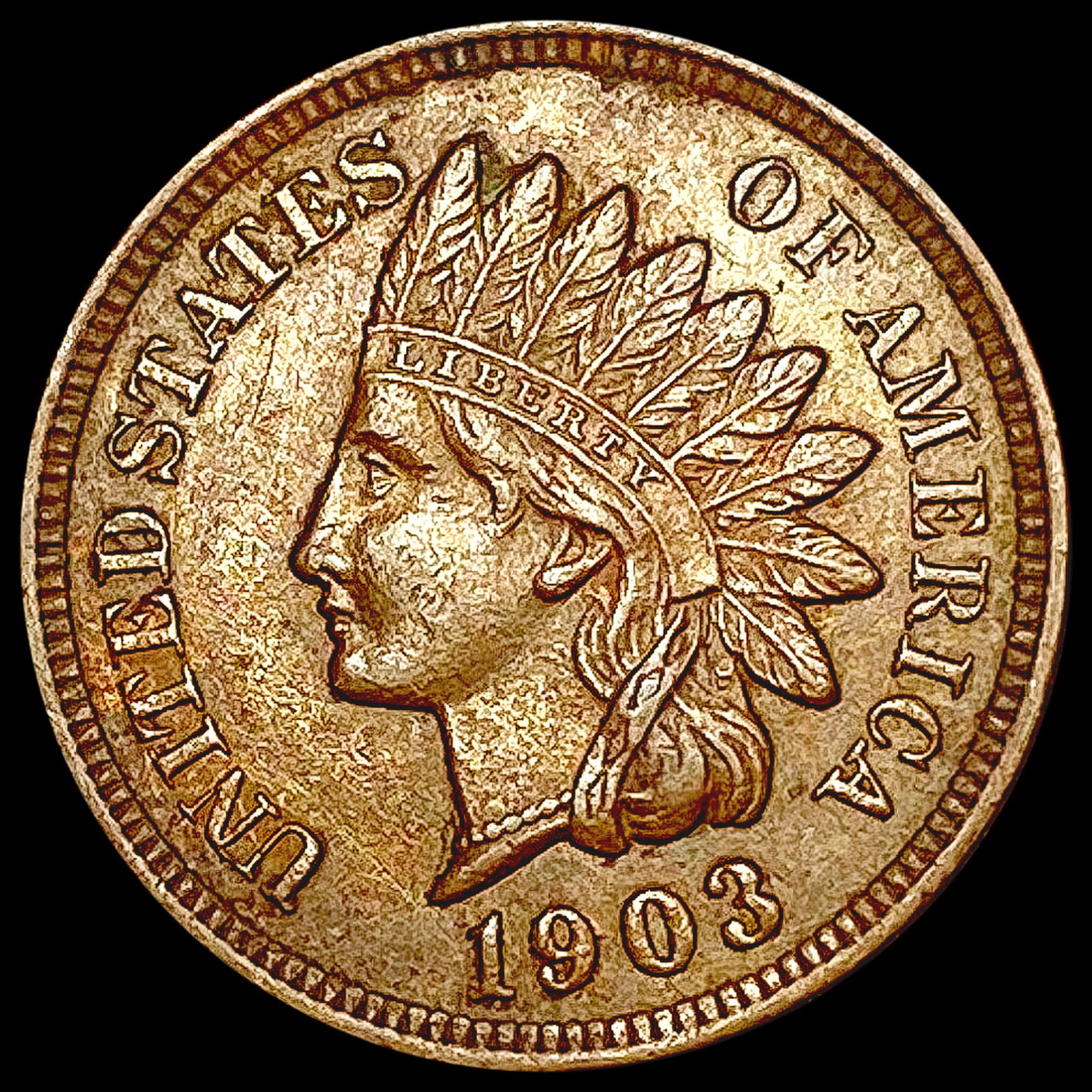 1903 Indian Head Cent UNCIRCULATED (1 of 2)