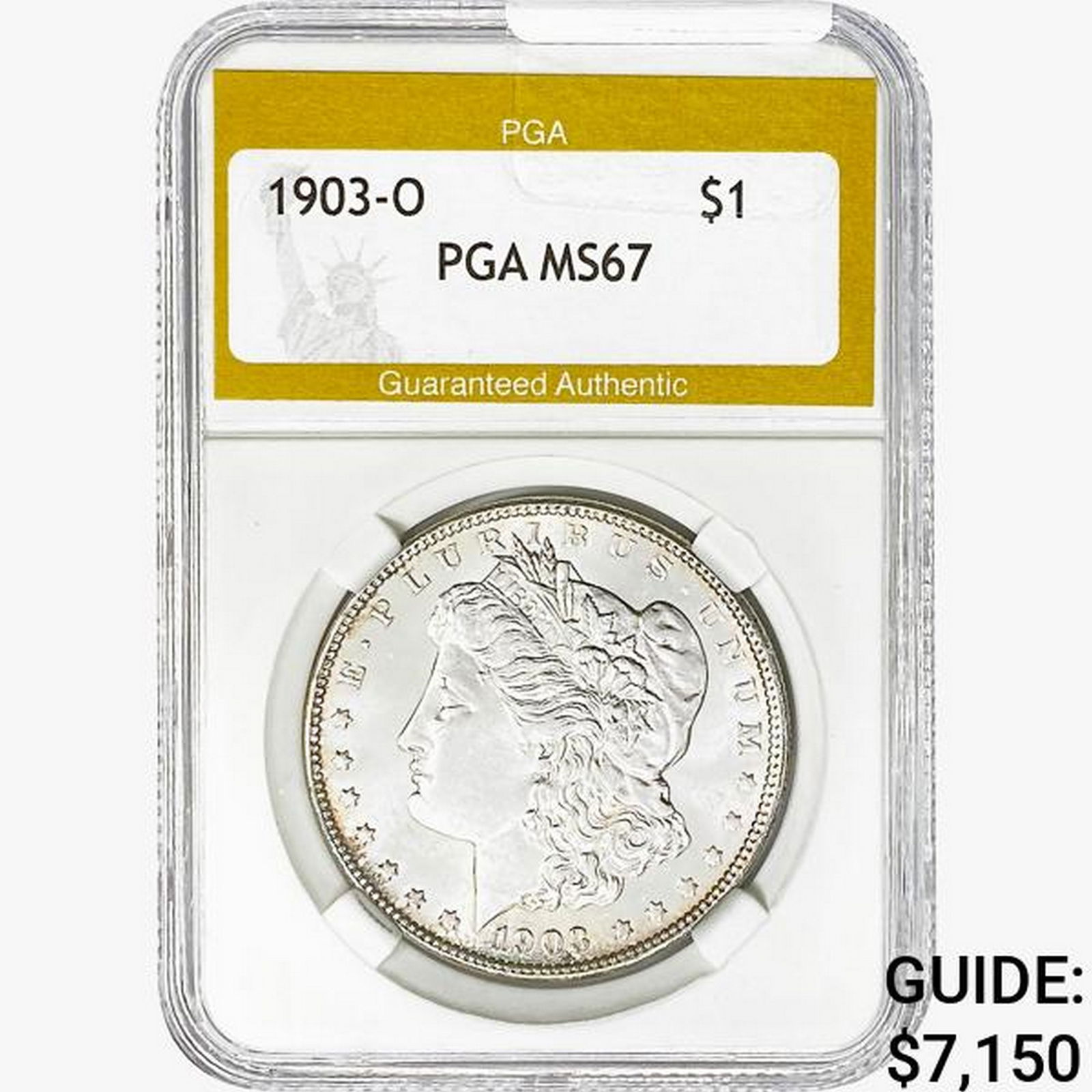 1903-O Morgan Silver Dollar PGA MS67 (1 of 2)