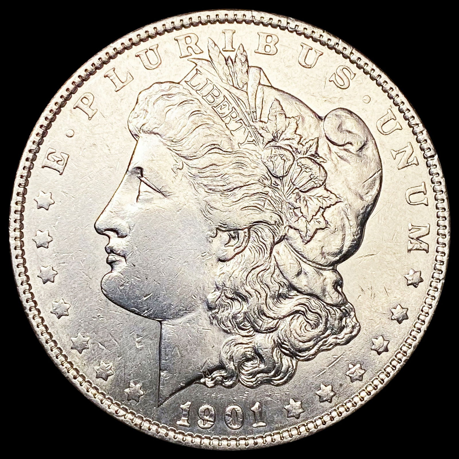 1901 Morgan Silver Dollar CLOSELY UNCIRCULATED (1 of 2)