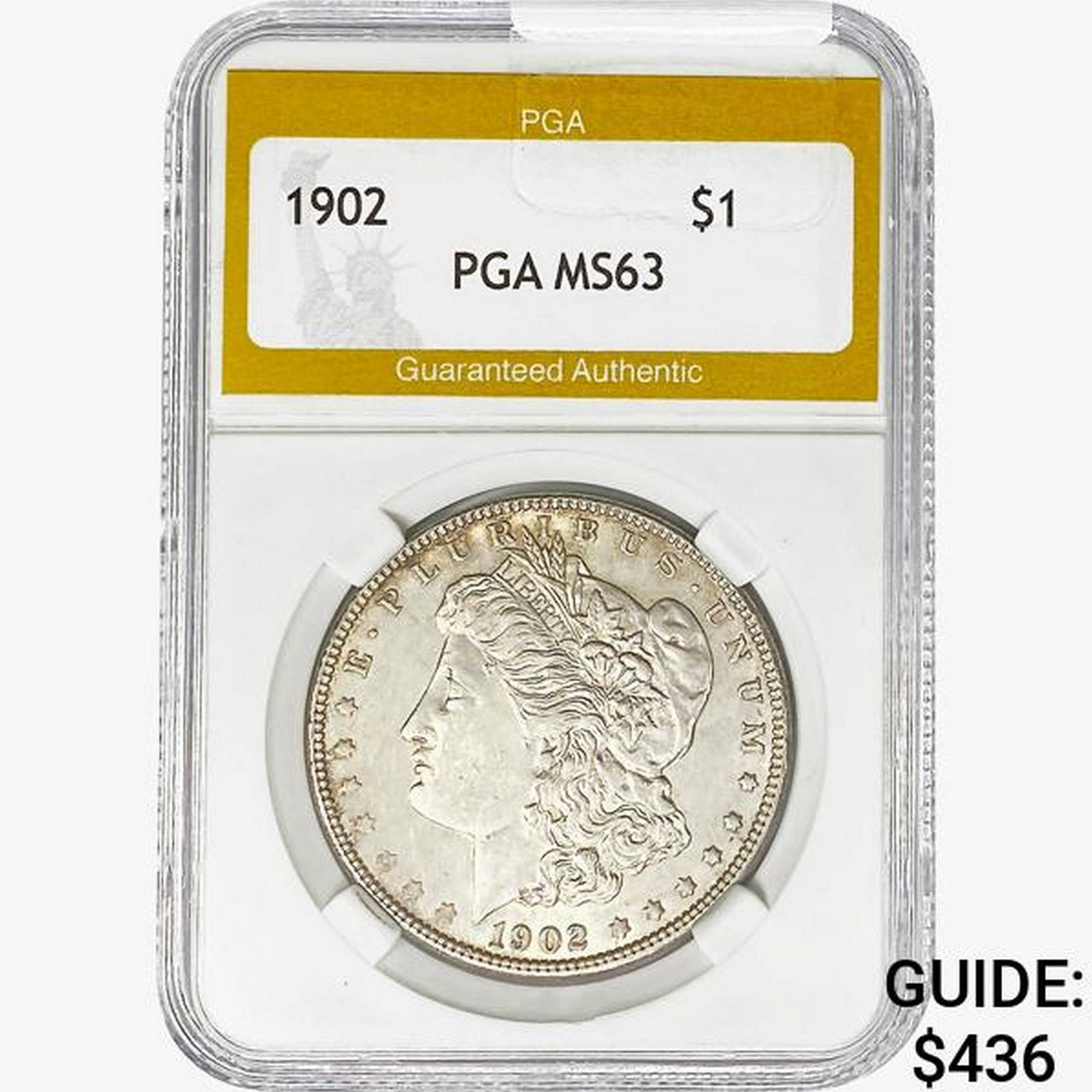 1902 Morgan Silver Dollar PGA MS63 (1 of 2)