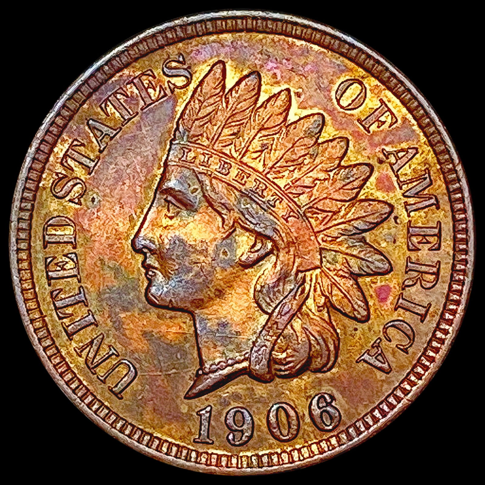 1906 Indian Head Cent CHOICE BU (1 of 2)