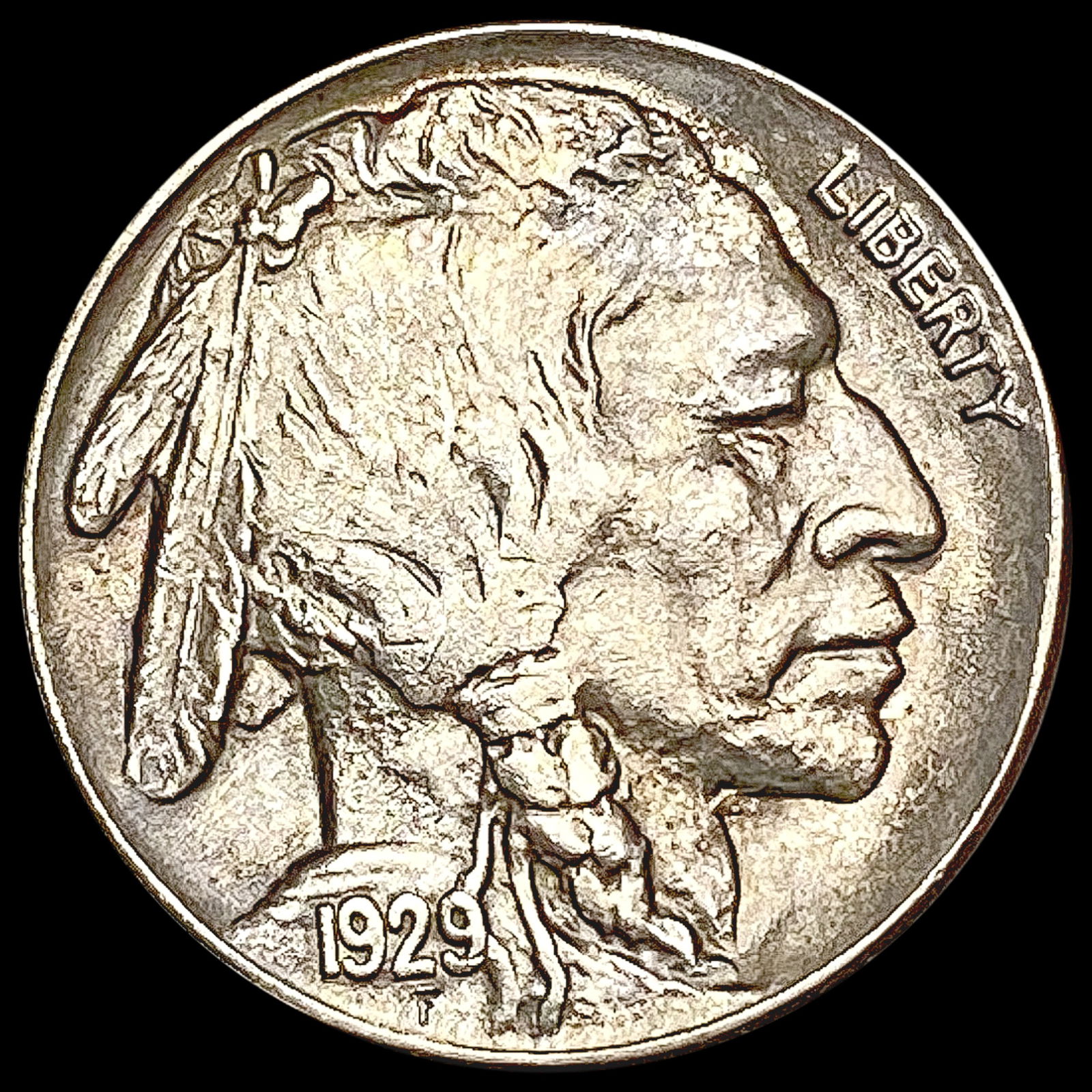 1829 Buffalo Nickel GEM BU (1 of 2)