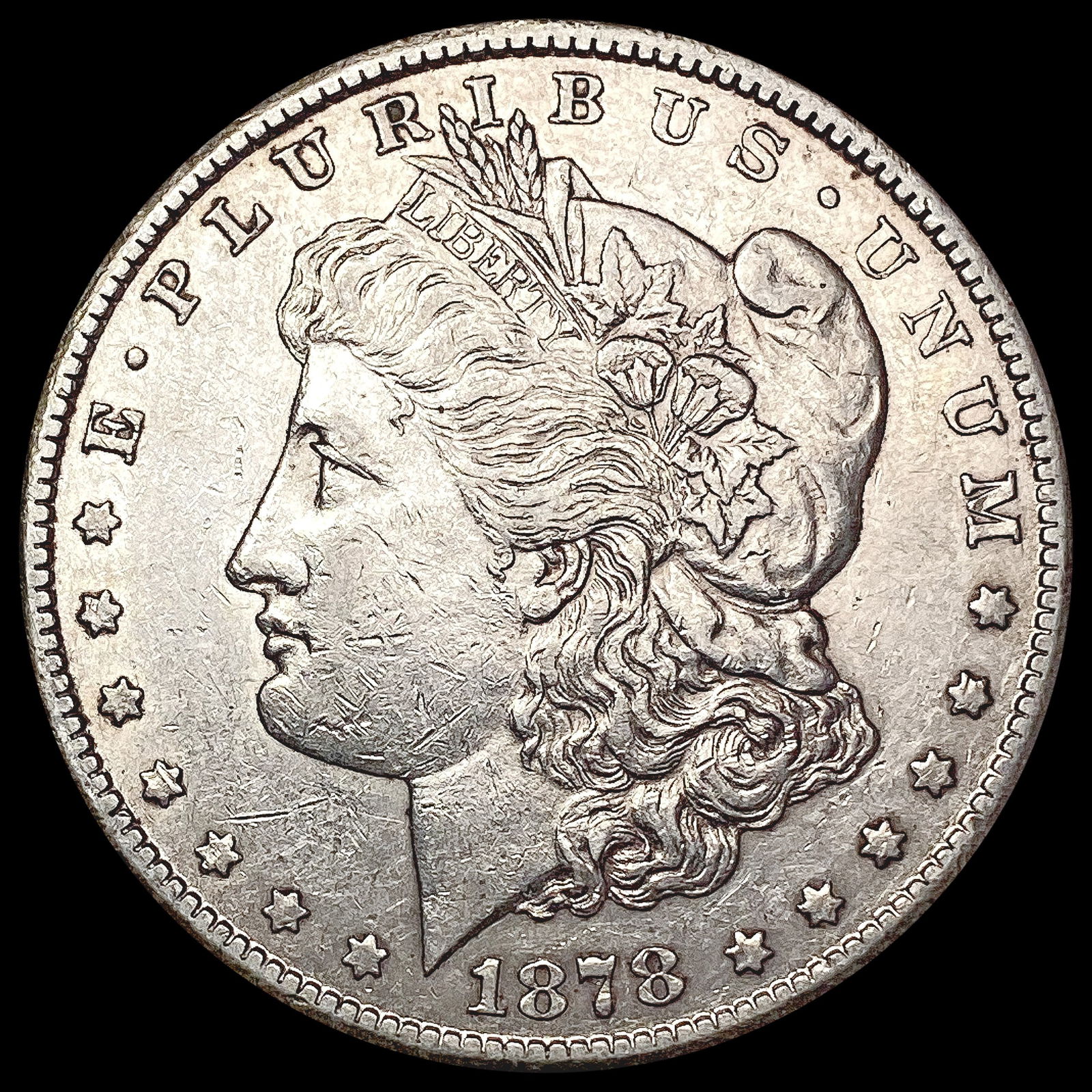 1878-CC Morgan Silver Dollar CLOSELY UNCIRCULATED (1 of 2)