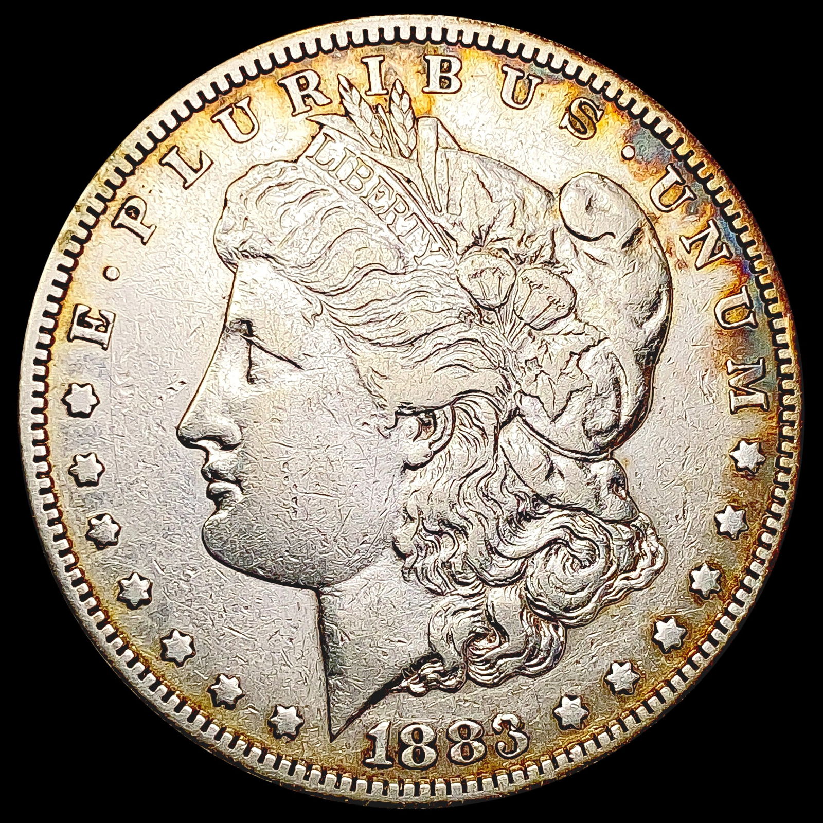 1883-S Morgan Silver Dollar NEARLY UNCIRCULATED (1 of 2)