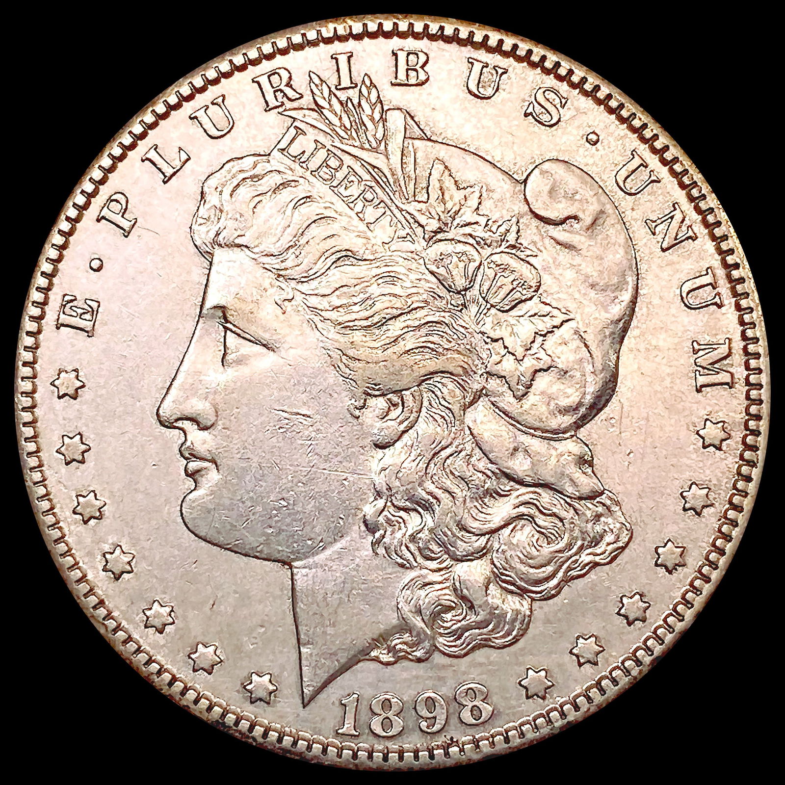 1898-S Morgan Silver Dollar CHOICE BU (1 of 2)