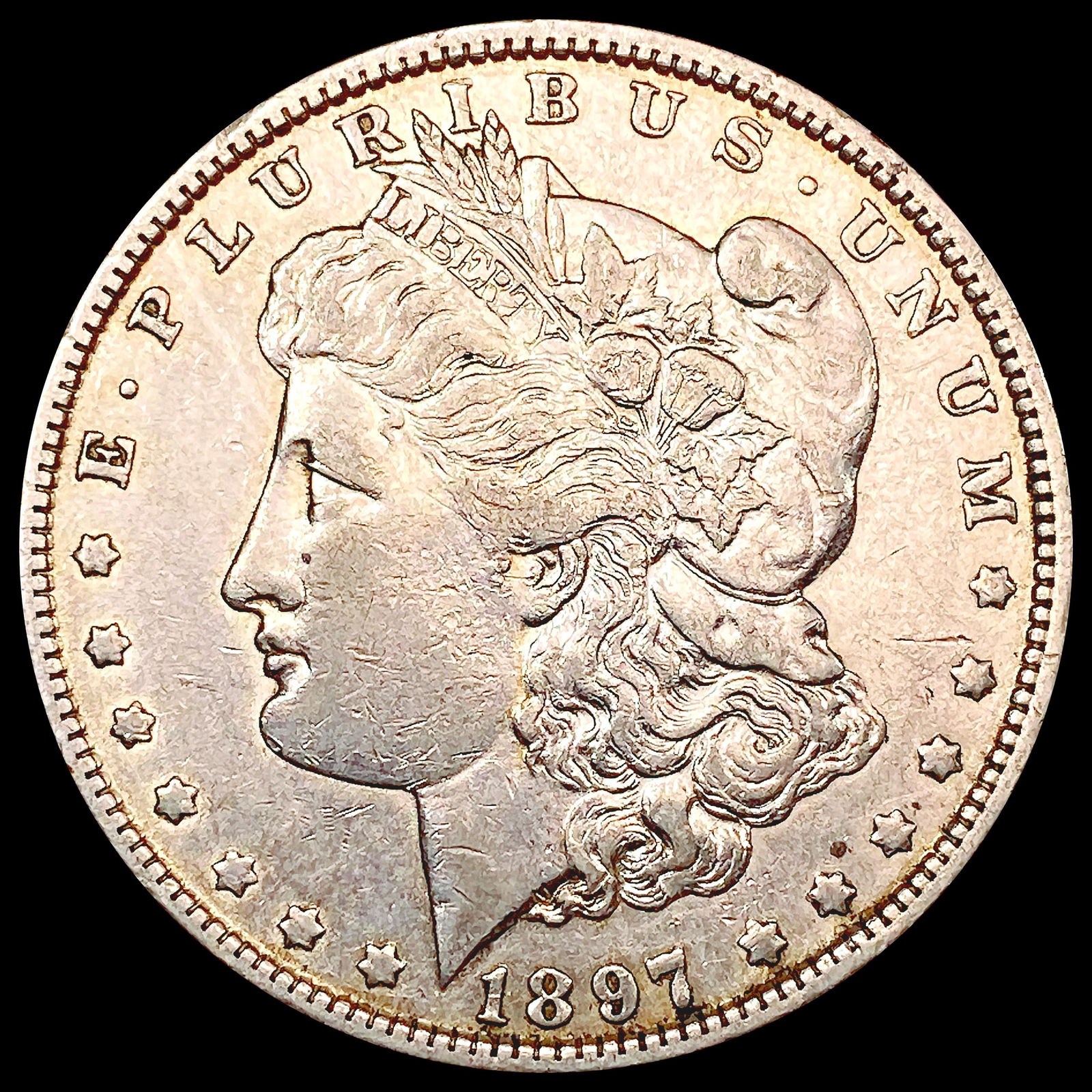 1897-O Morgan Silver Dollar CHOICE AU (1 of 2)