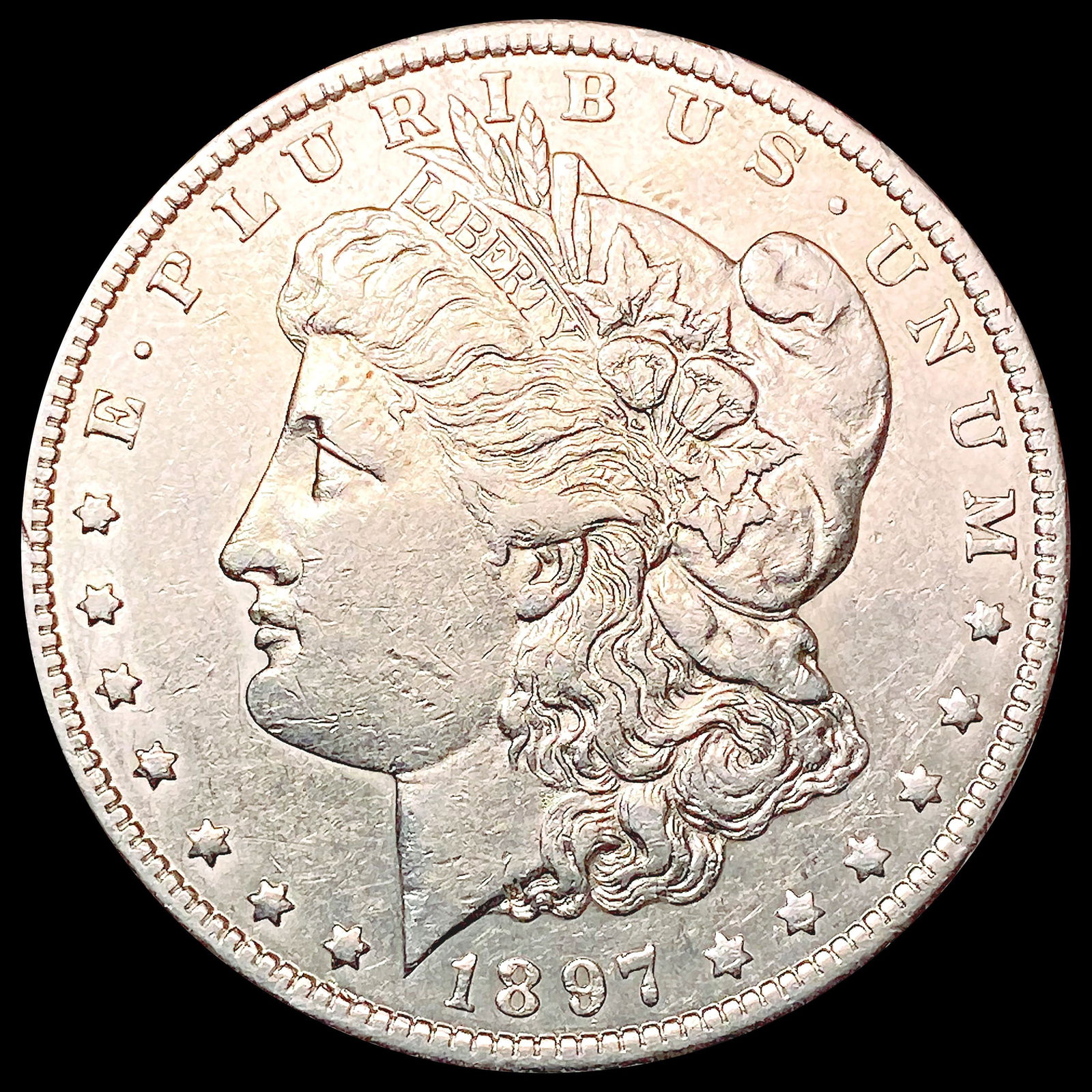 1897-O Morgan Silver Dollar CHOICE AU (1 of 2)