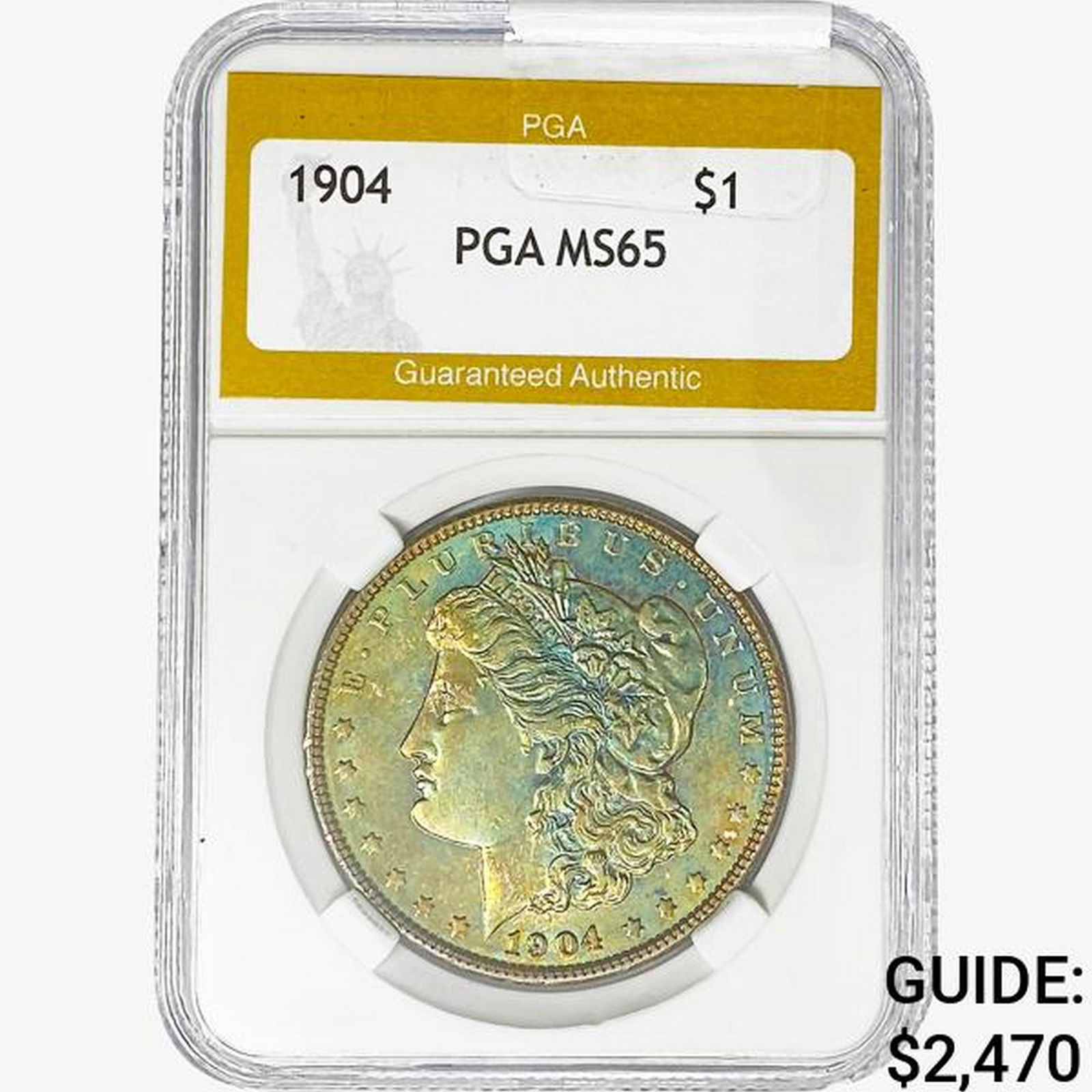 1904 Morgan Silver Dollar PGA MS65 (1 of 2)