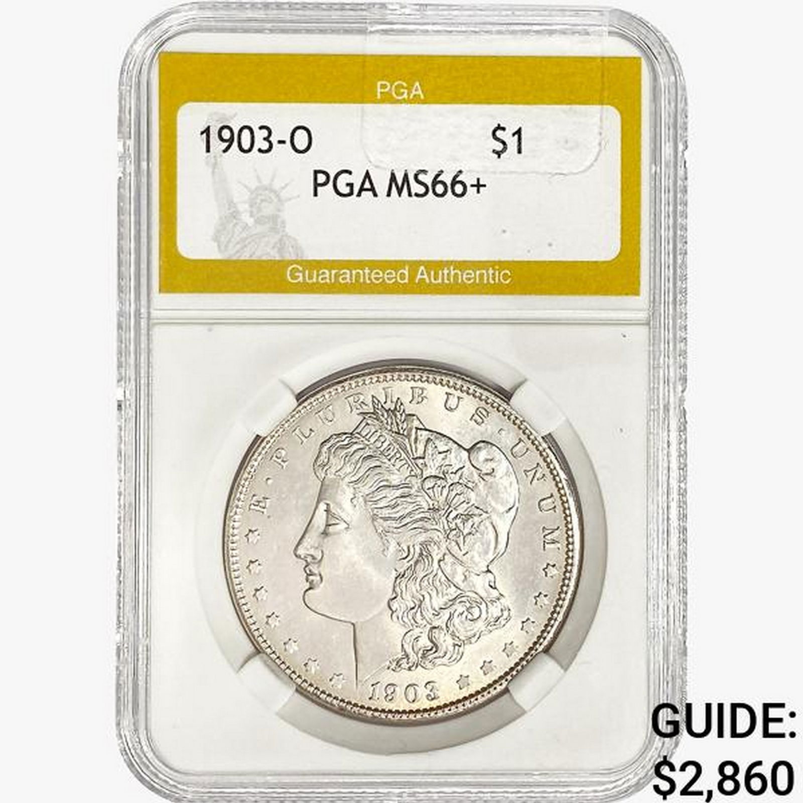 1903-O Morgan Silver Dollar PGA MS66+ (1 of 2)