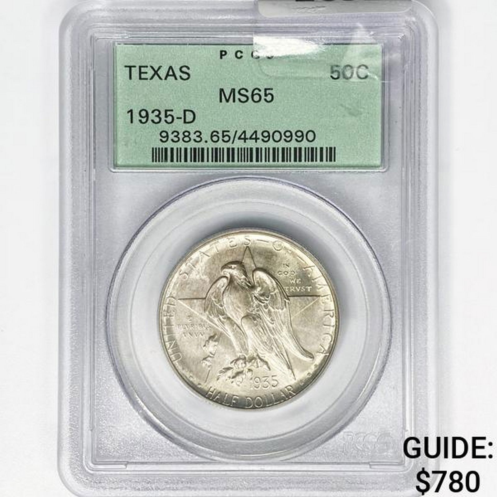 1935-D Texas Half Dollar PCGS MS65 (1 of 2)