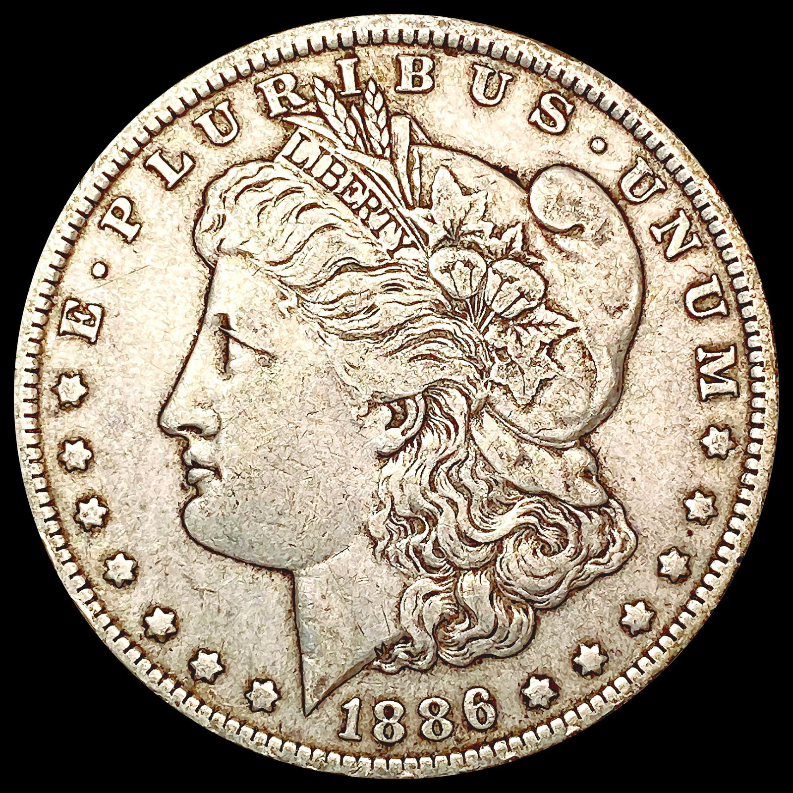 1886-O Morgan Silver Dollar LIGHTLY CIRCULATED (1 of 2)