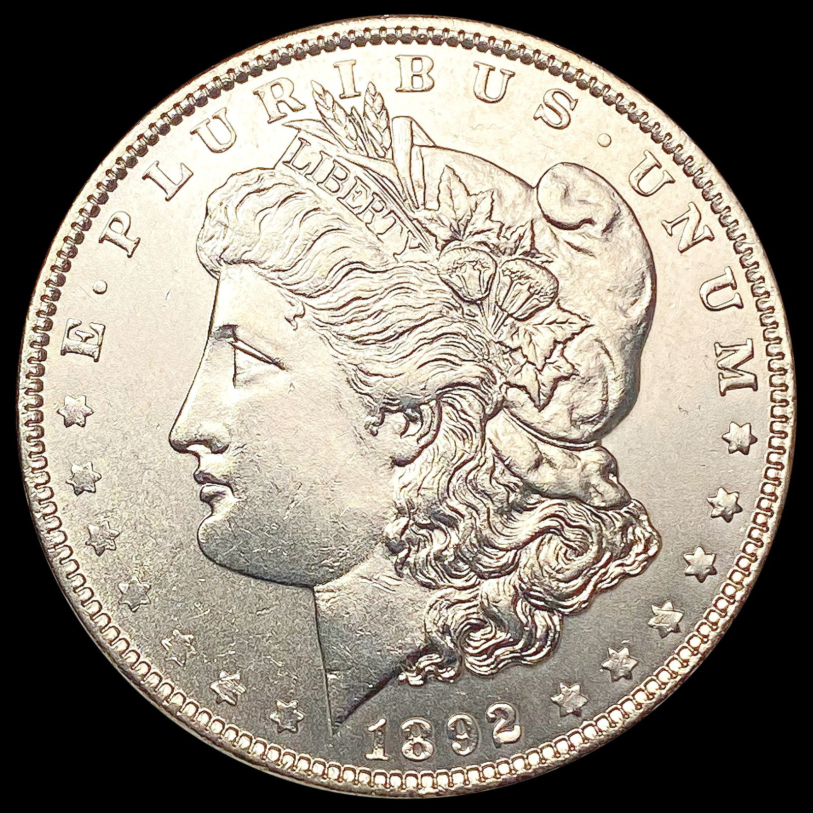 1892 Morgan Silver Dollar CLOSELY UNCIRCULATED (1 of 2)