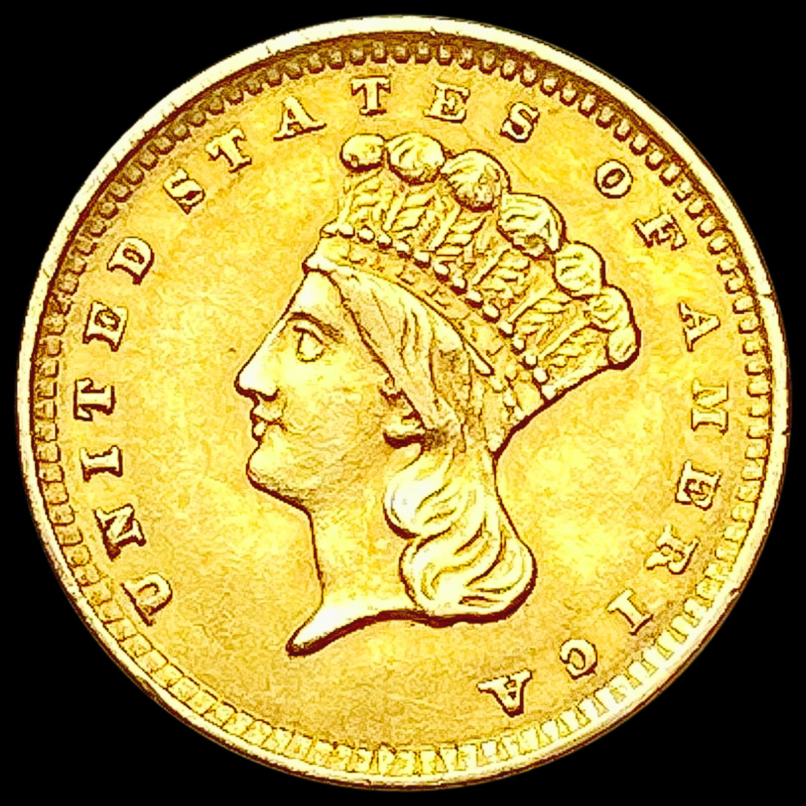 1856 Rare Gold Dollar CLOSELY UNCIRCULATED (1 of 2)