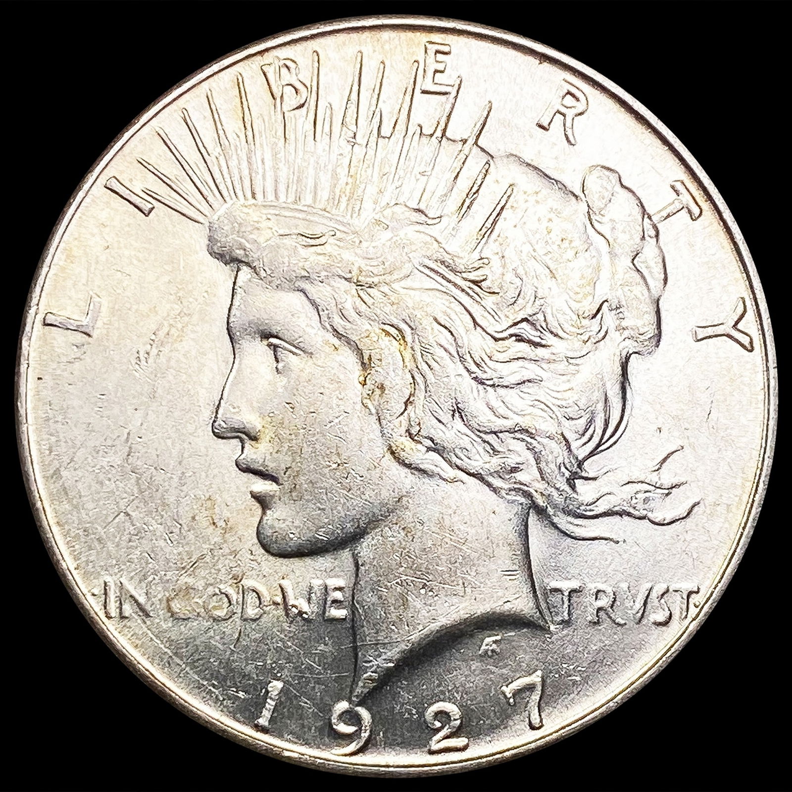 1927-S Silver Peace Dollar UNCIRCULATED (1 of 2)