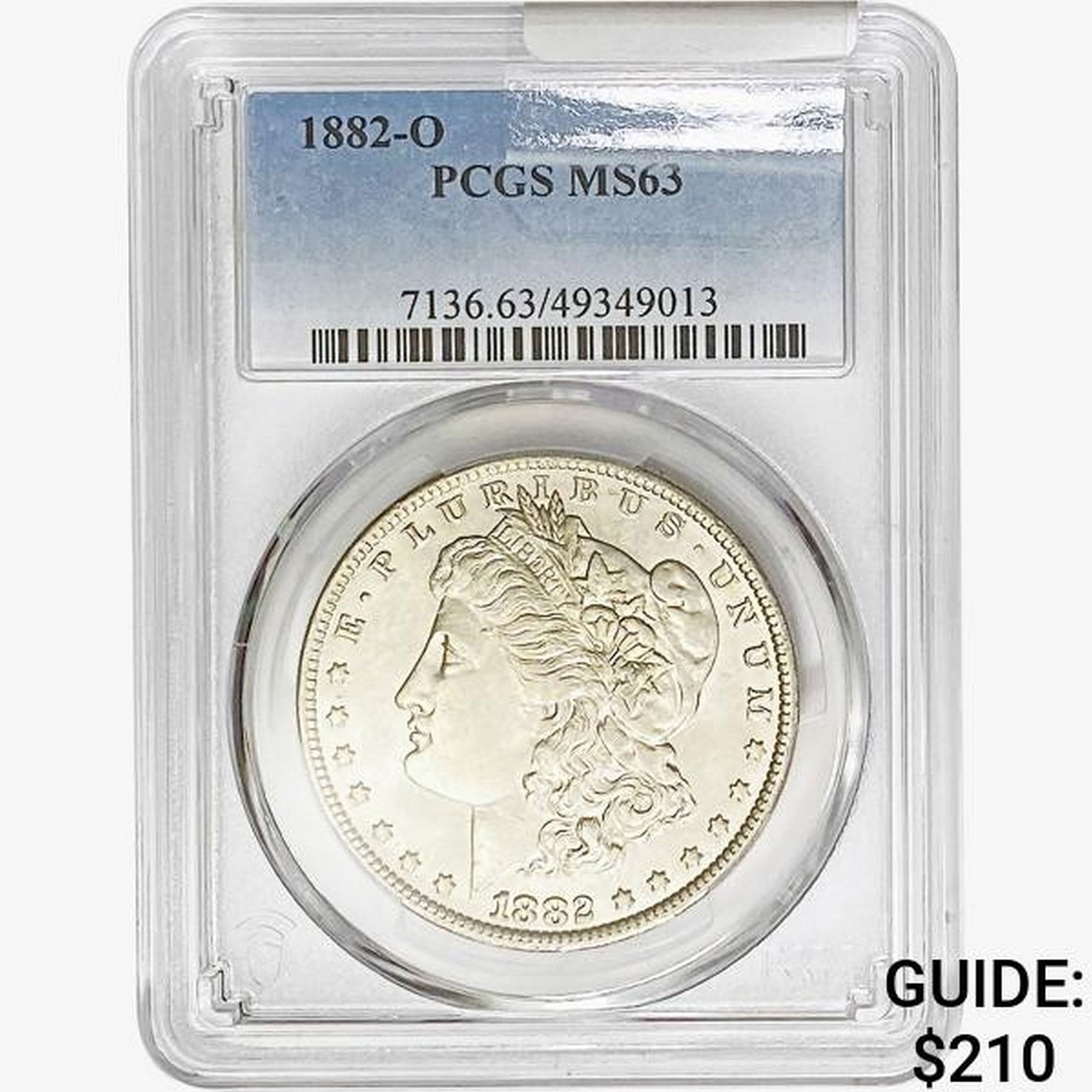 1882-O Morgan Silver Dollar PCGS MS63 (1 of 2)