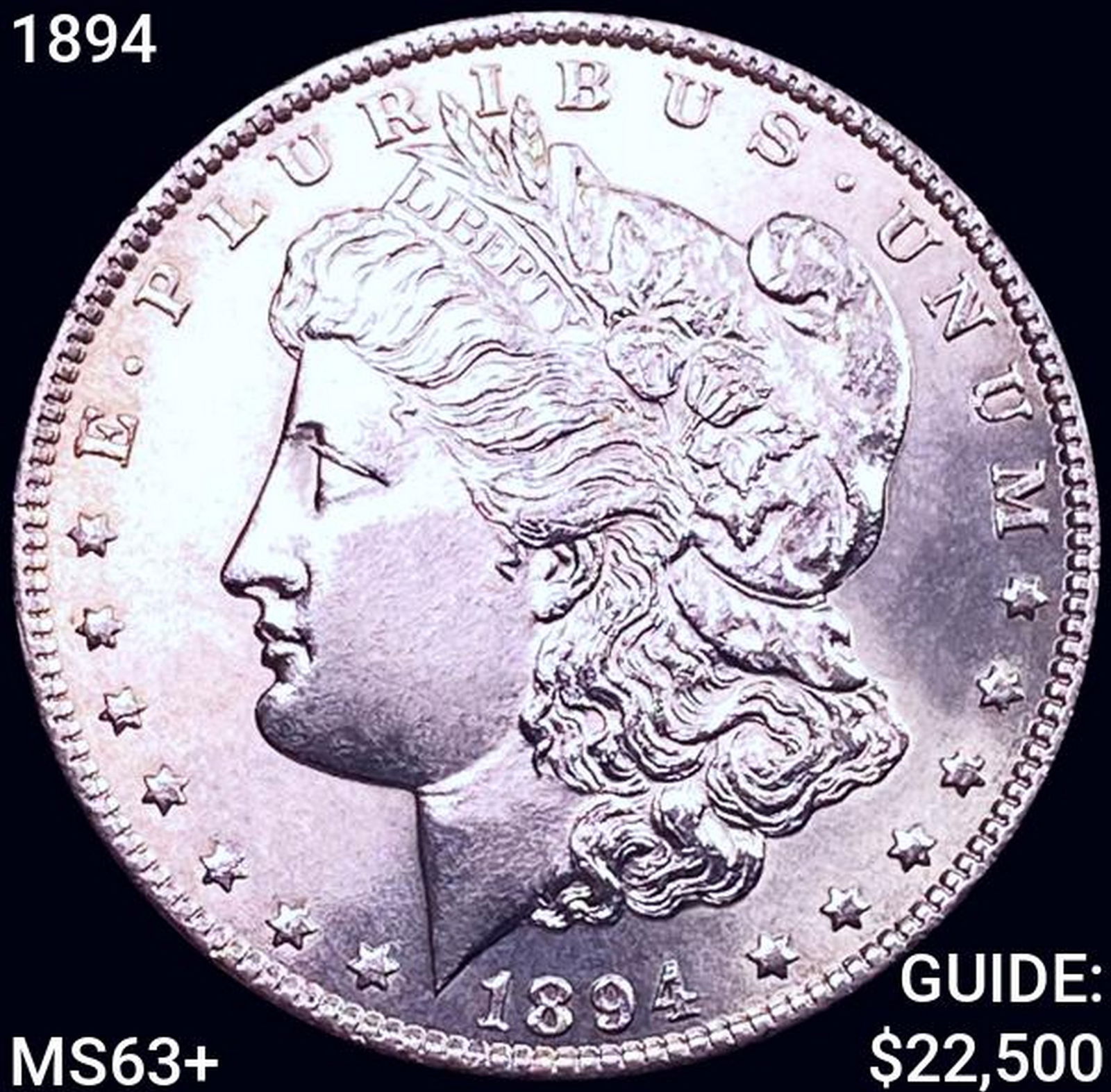 1894 Morgan Silver Dollar CHOICE BU+ (1 of 2)