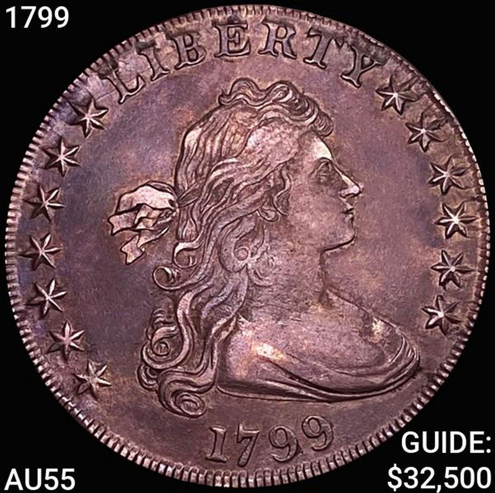 1799 Draped Bust Dollar HIGH GRADE (1 of 2)