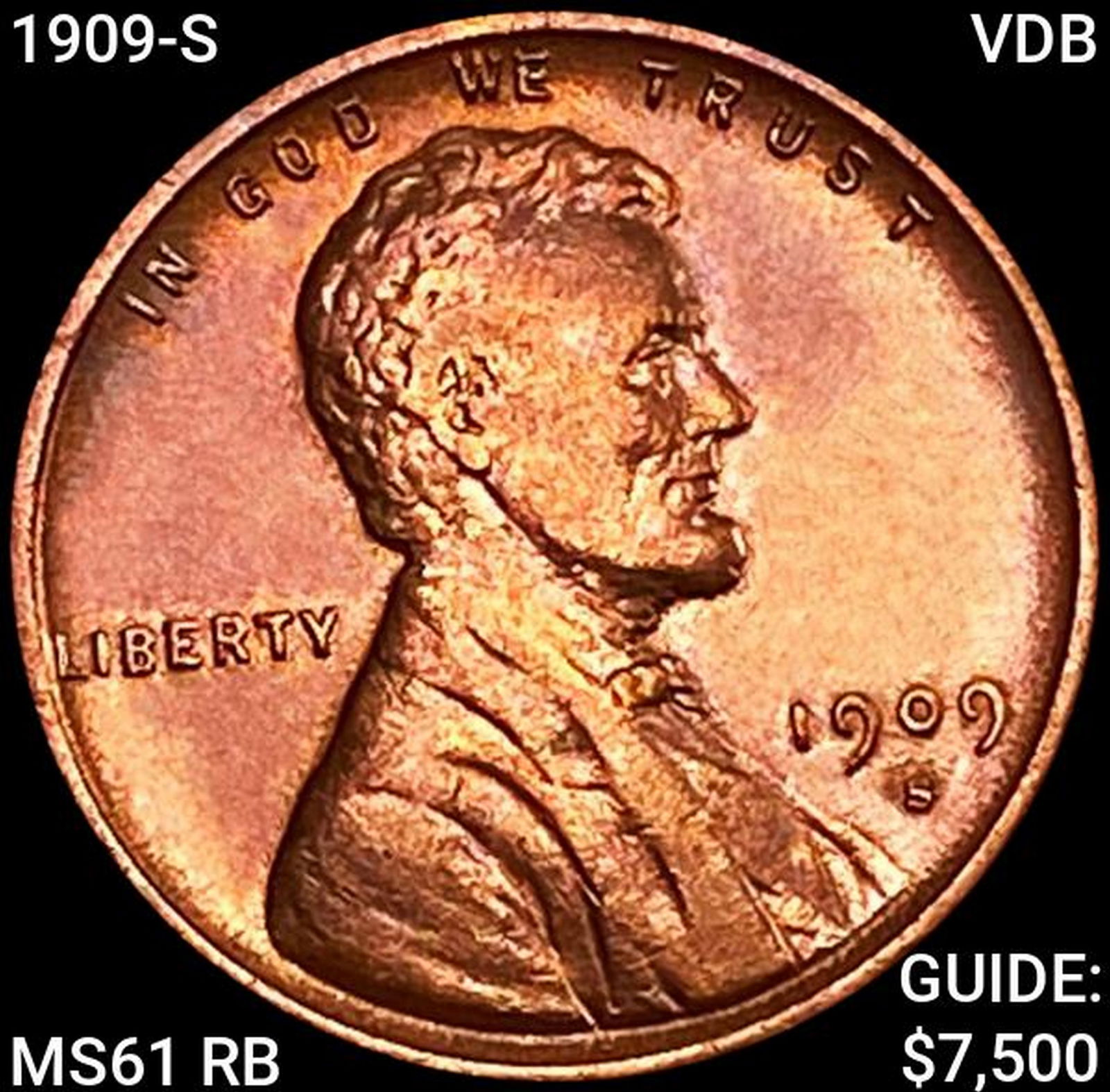 1909-S VDB Wheat Cent UNCIRCULATED (1 of 2)