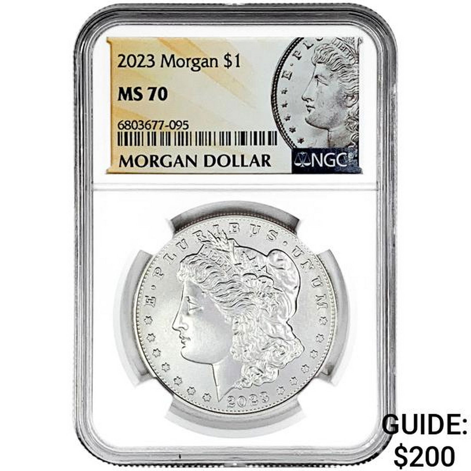 2023 Morgan Silver Dollar NGC MS70 (1 of 2)