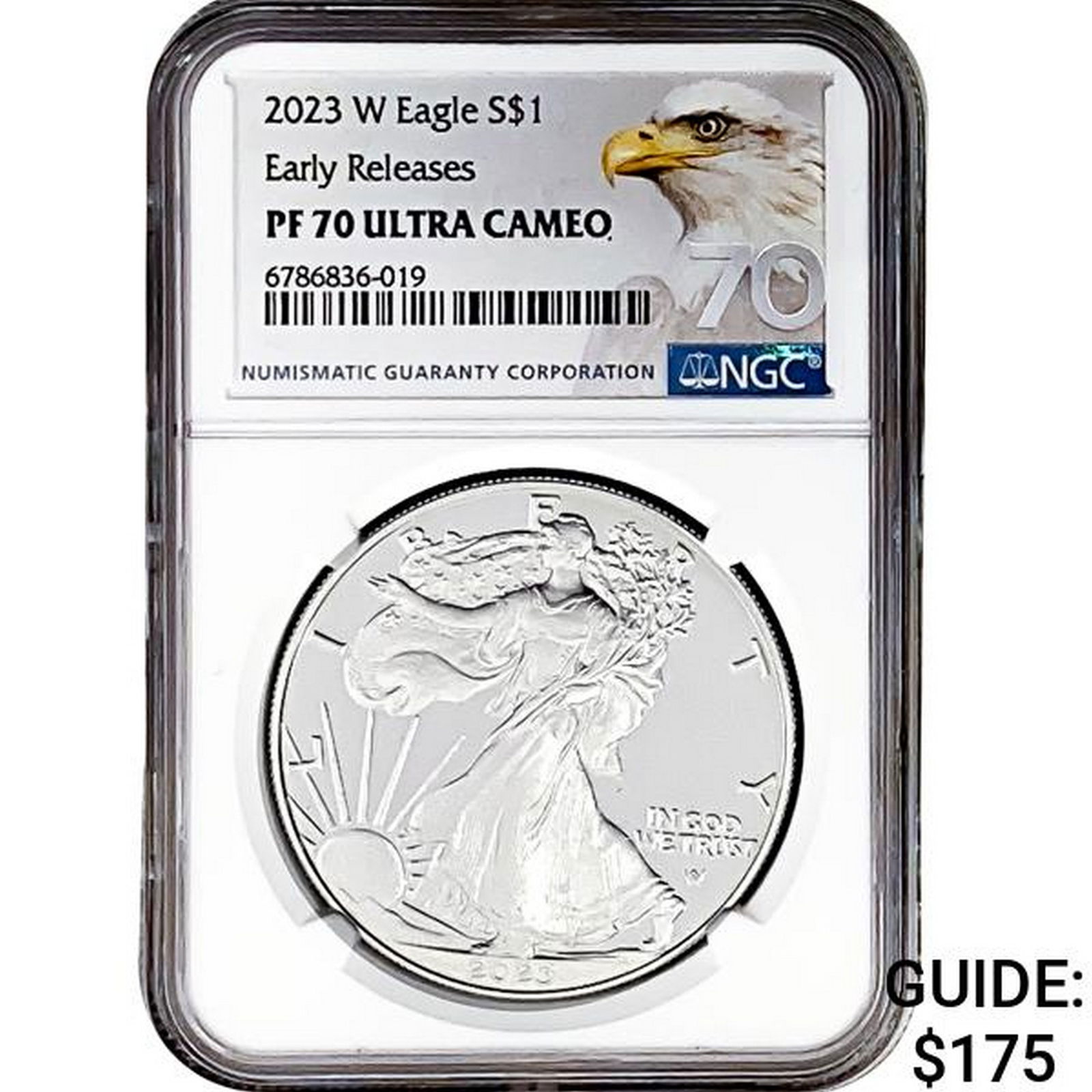 2023-W Silver Eagle NGC PF70 Ult Cam Early Release (1 of 2)